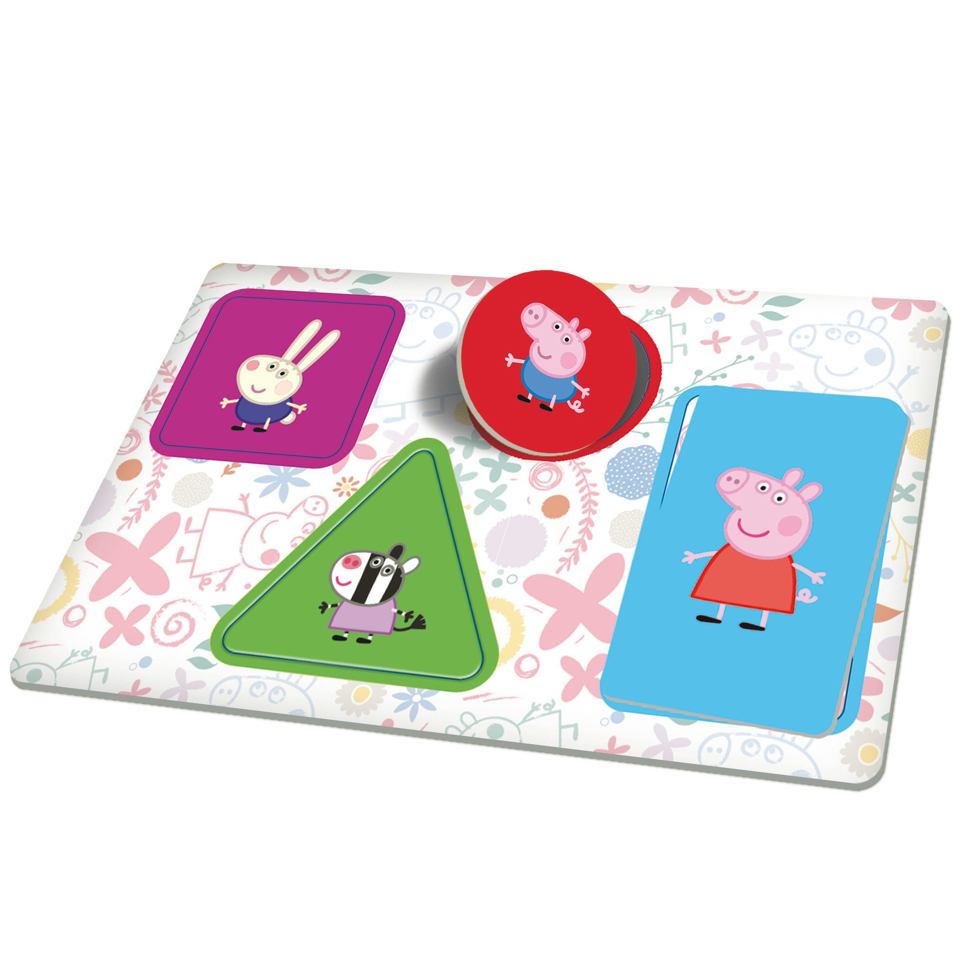 Lisciani Lernspielzeug Peppa Wutz Super Desk Edugames Lerntisch mit Spielen