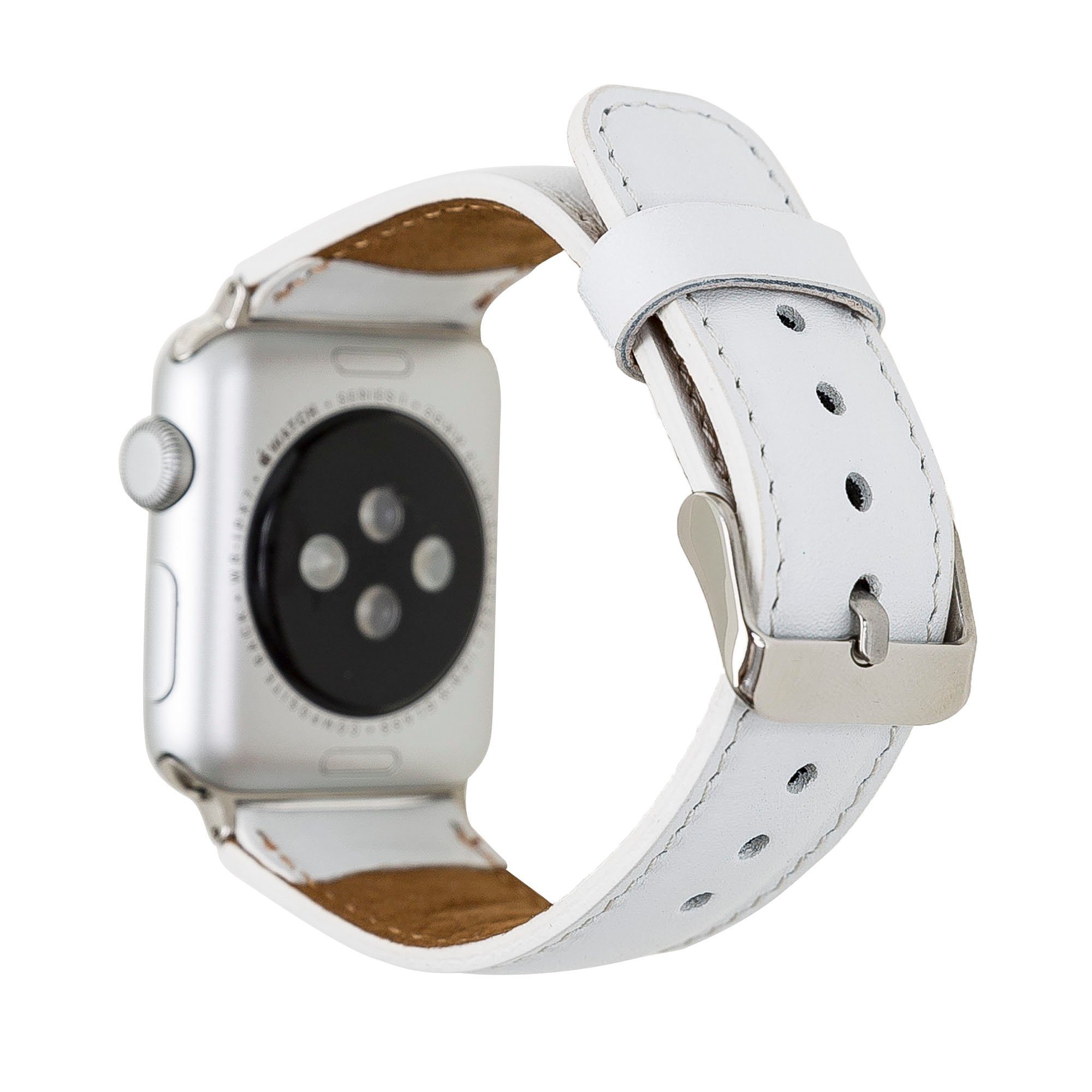Renna Leather Smartwatch-Armband Apple Watch Band für Series Ultra/9/8/7SE/6-1 Echtleder Ersatzarmband