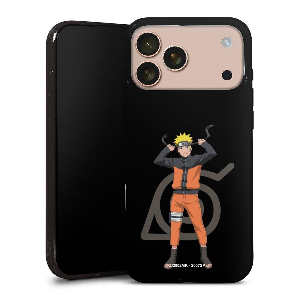 DeinDesign Handyhülle Naruto Shippuden Offizielles Lizenzprodukt Anime Naruto Konoha, Apple iPhone 17 Pro Max Silikon Hülle Bumper Case Handy Schutzhülle