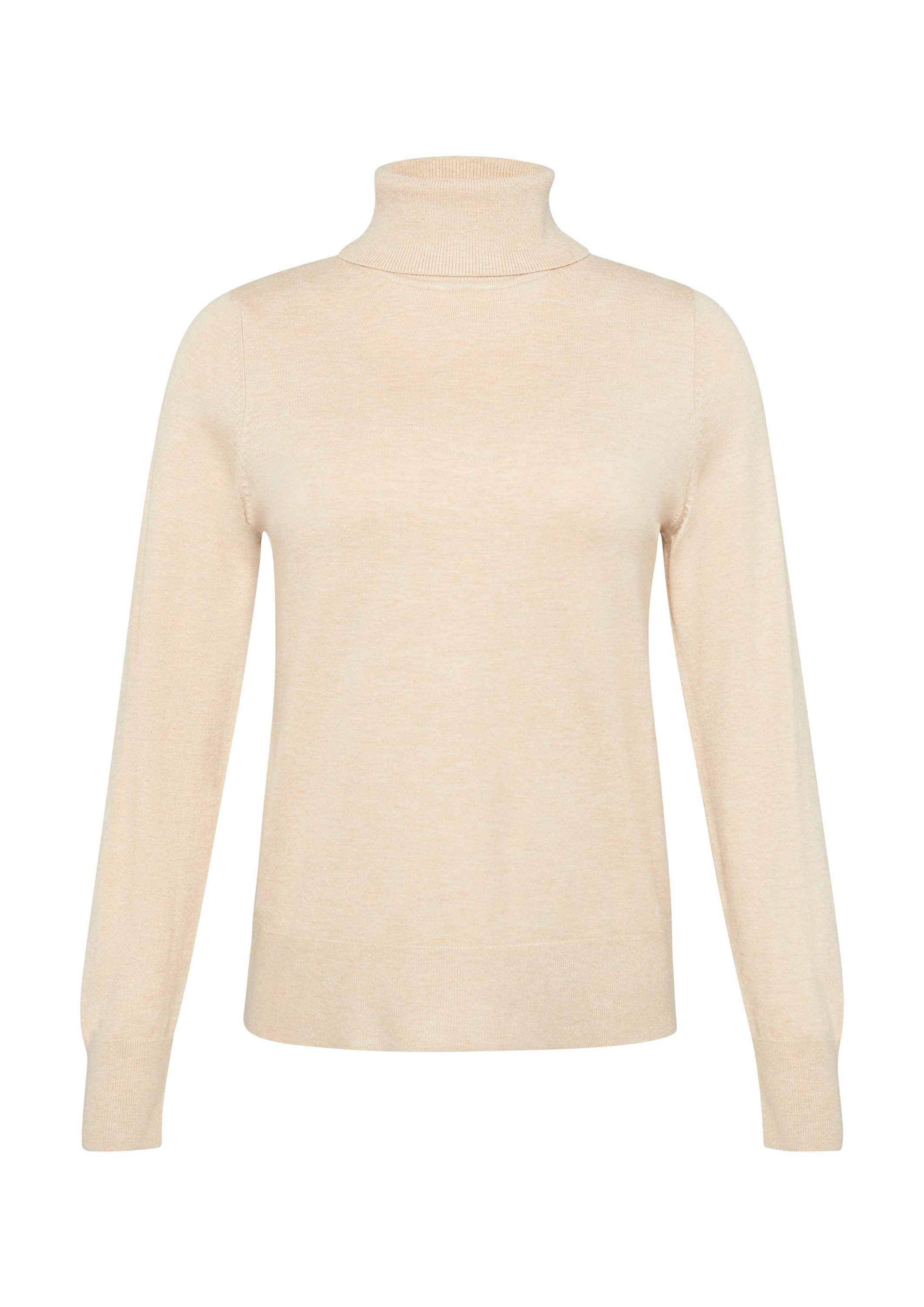 s.Oliver Longpullover Strickpullover Feinstrickpullover mit Rollkragen günstig online kaufen