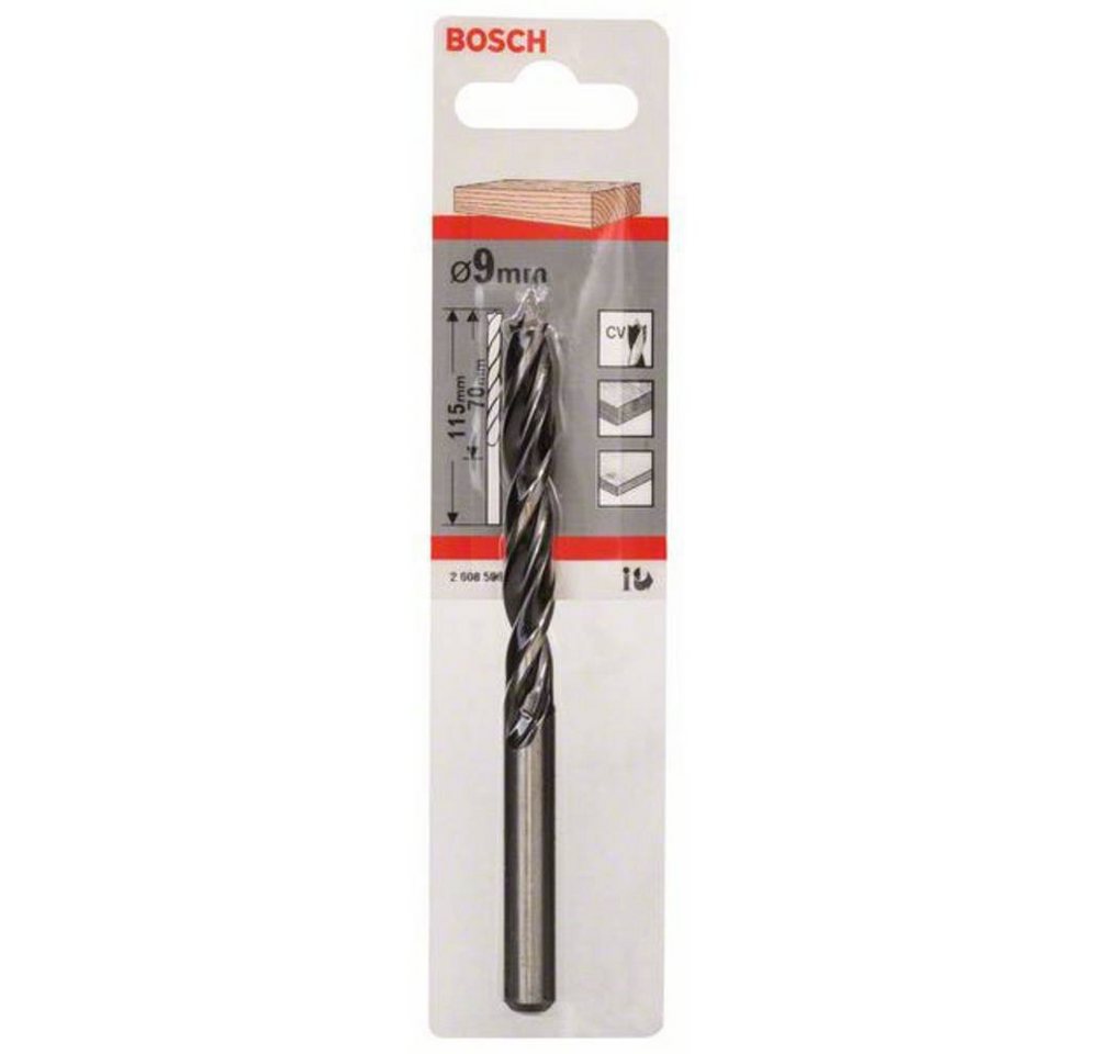 Thumbnail - BOSCH Holzbohrer Holzspiralbohrer Standard, 9 x 80 x 120 mm, d 9