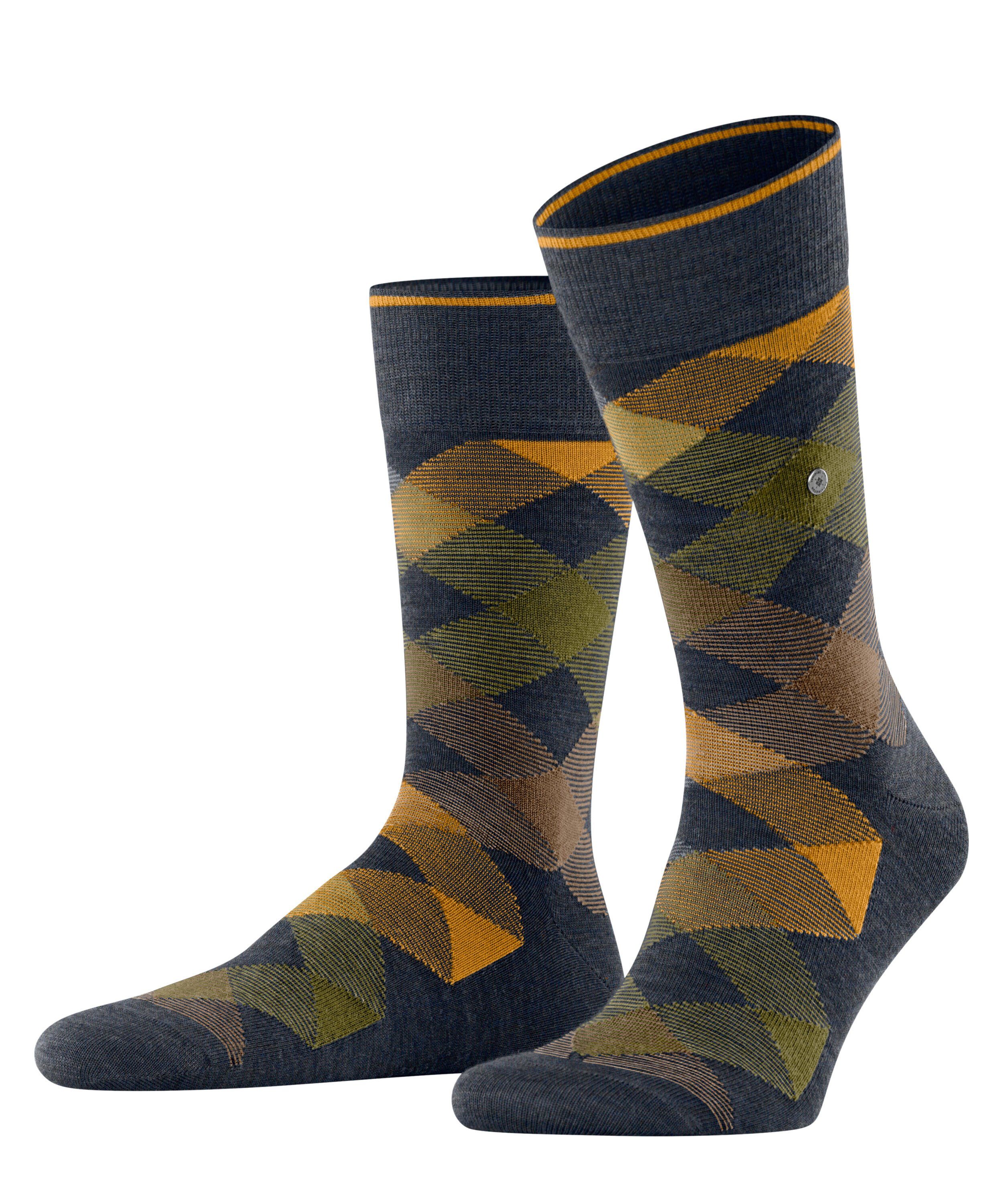 Burlington Socken Newcastle Melange (1-Paar) in melierter Optik