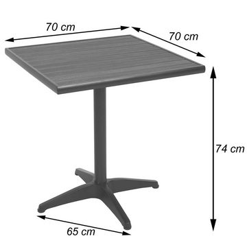 MCW Gartentisch MCW-J95-T, Mit passenden Gartenstühlen kombinierbar, Outdoor Pulverbeschichtung