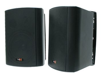 E-Lektron EWL6.5 Stereo Außenlautsprecher (50 W, Passive Lautsprecher, inkl. Wand-Halterung)