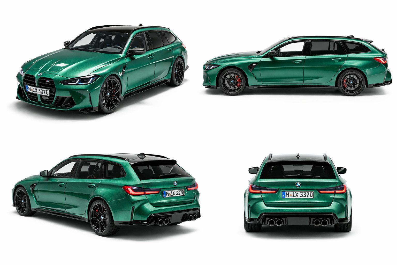 BMW Modellauto BMW M3 Touring G81 1:18 Miniatur Modellauto Modellfahrzeug, (1-tlg)