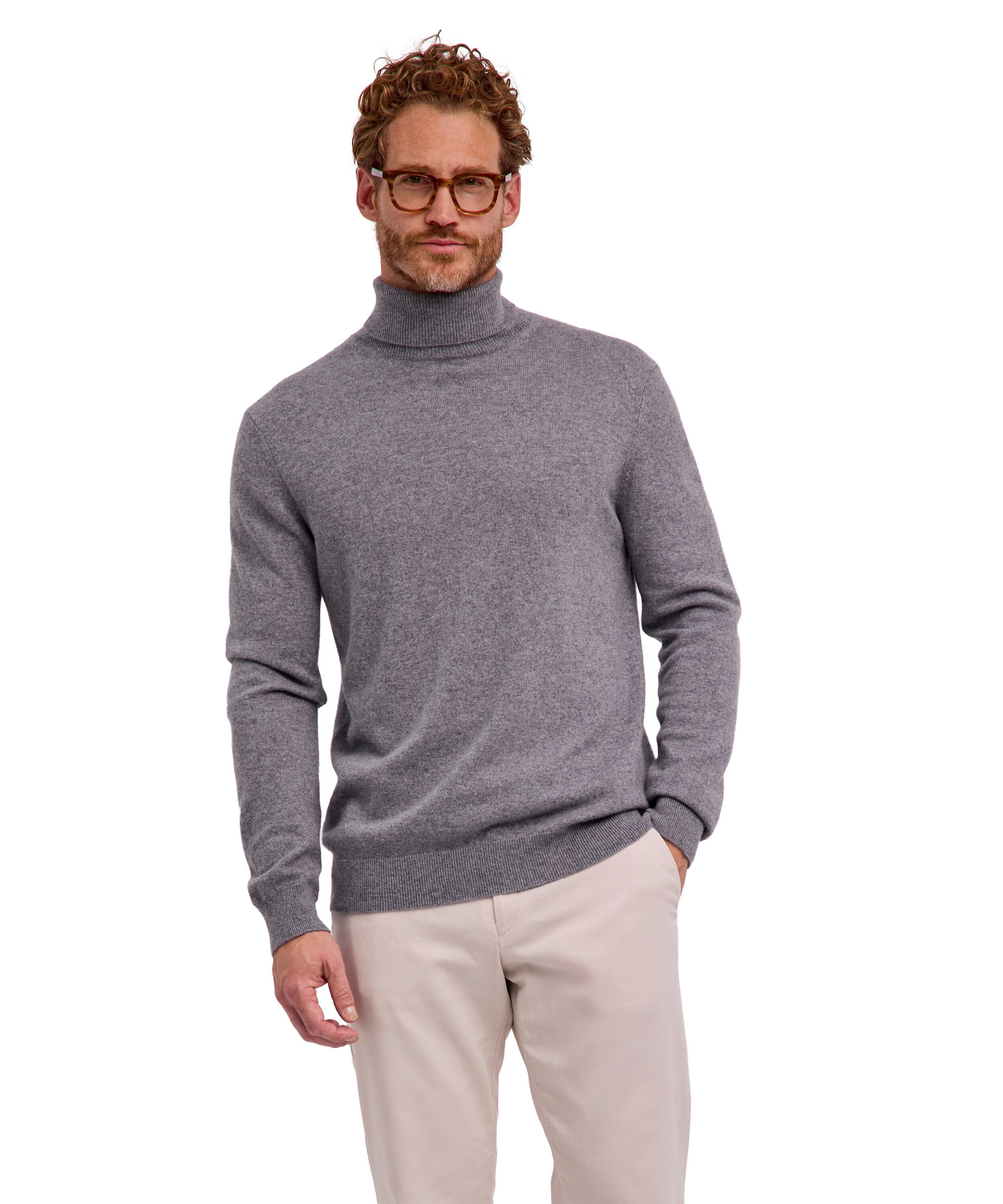 FALKE Strickpullover Pure Cashmere Pullover aus reinem Kaschmir (1-tlg) aus reinem Kaschmir
