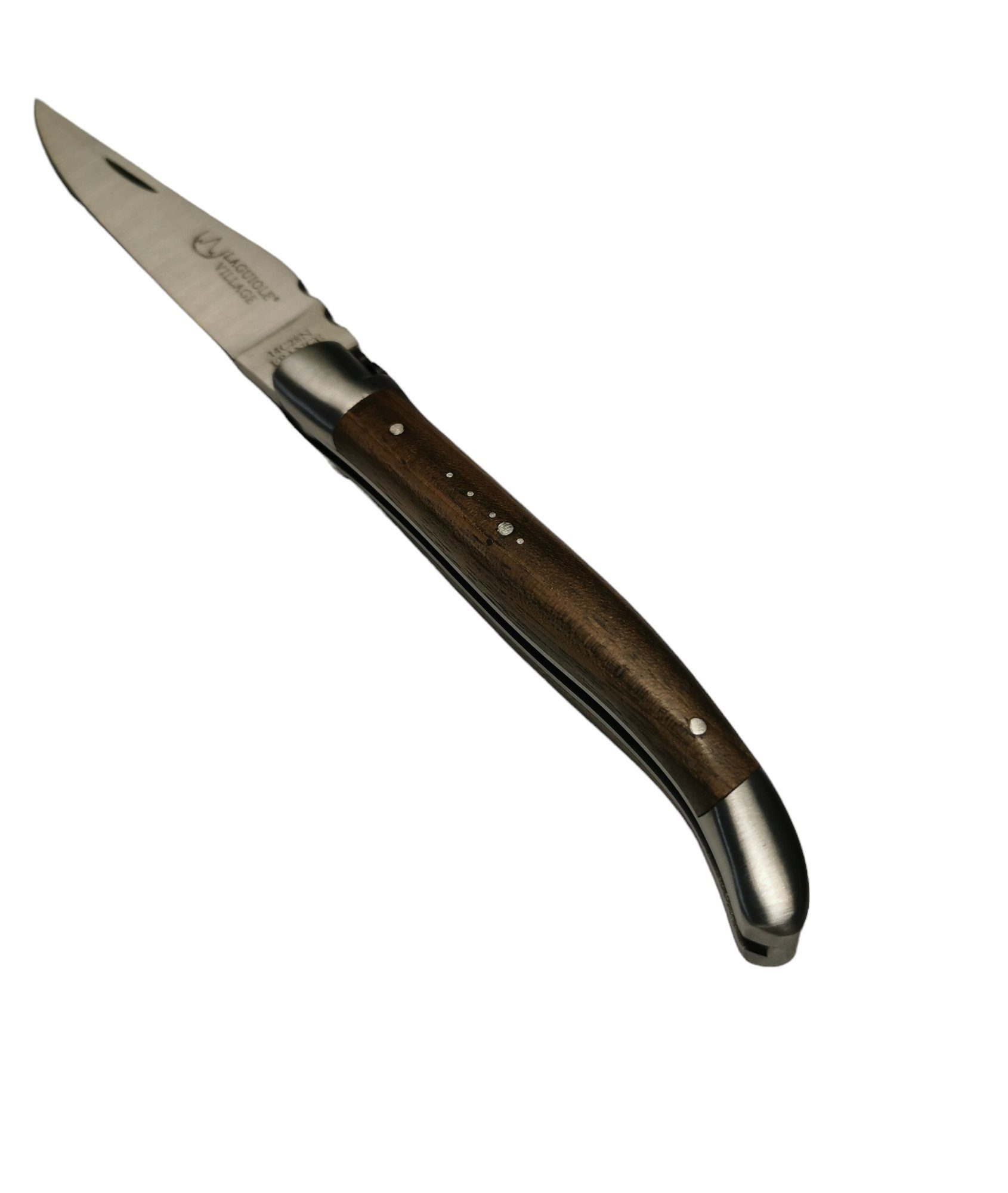 Laguiole Frankreich Taschenmesser Laguiole Village Taschenmesser mit Walnussholz Griff in 11 cm