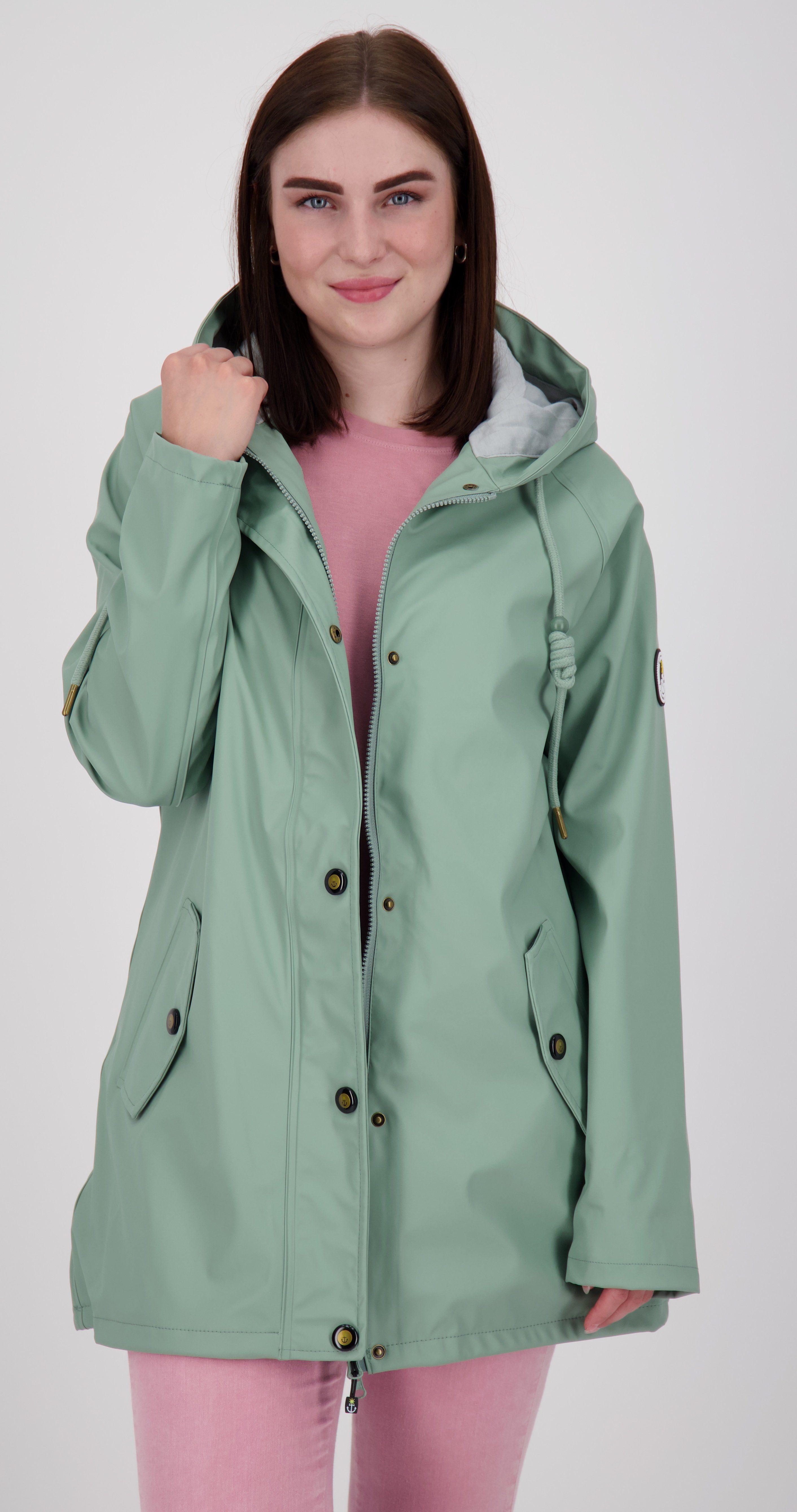 DEPROC Active Regenjacke Friesennerz #ankergluthimmel CS NEW WOMEN Auch in Großen Größen erhältlich