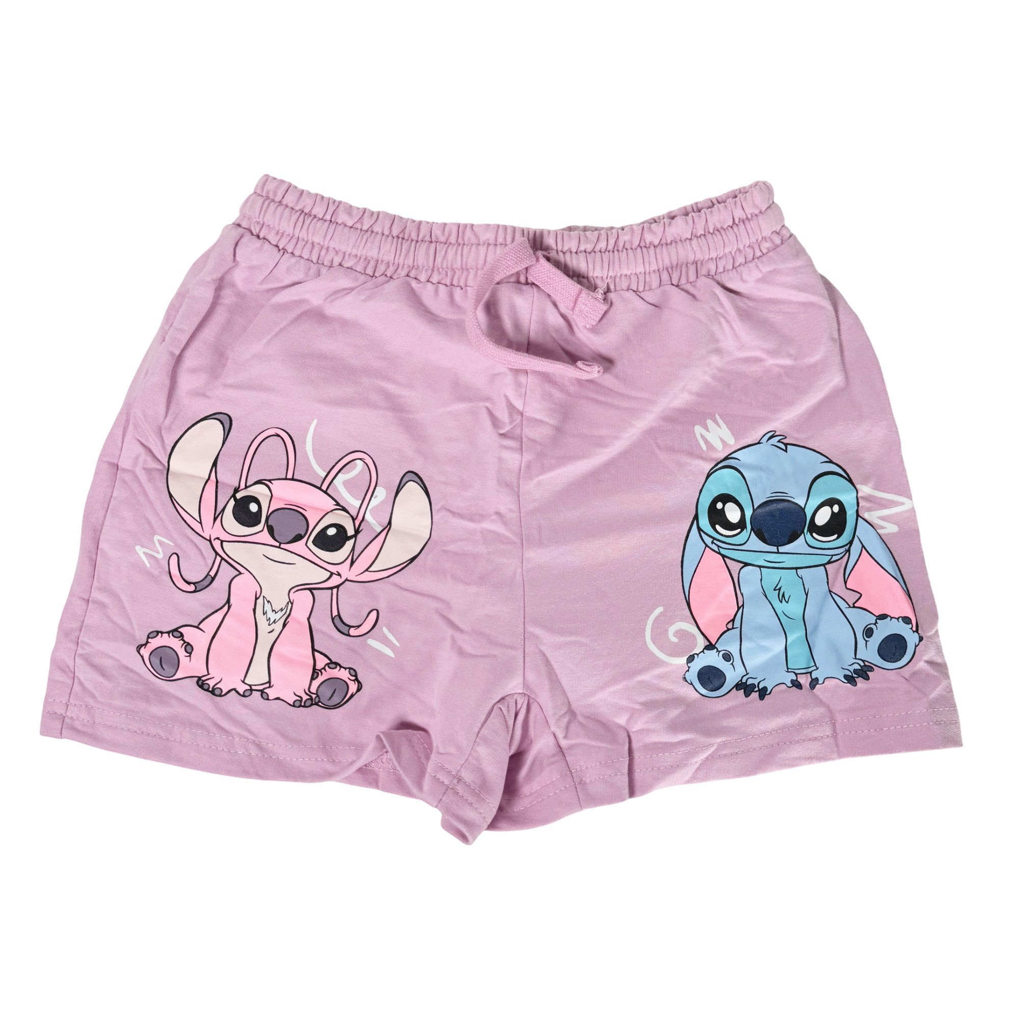 Disney Shorts Disney Lilo und Stitch Kinder Shorts Mädchen Gr. 134 bis 164 100% Baumwolle