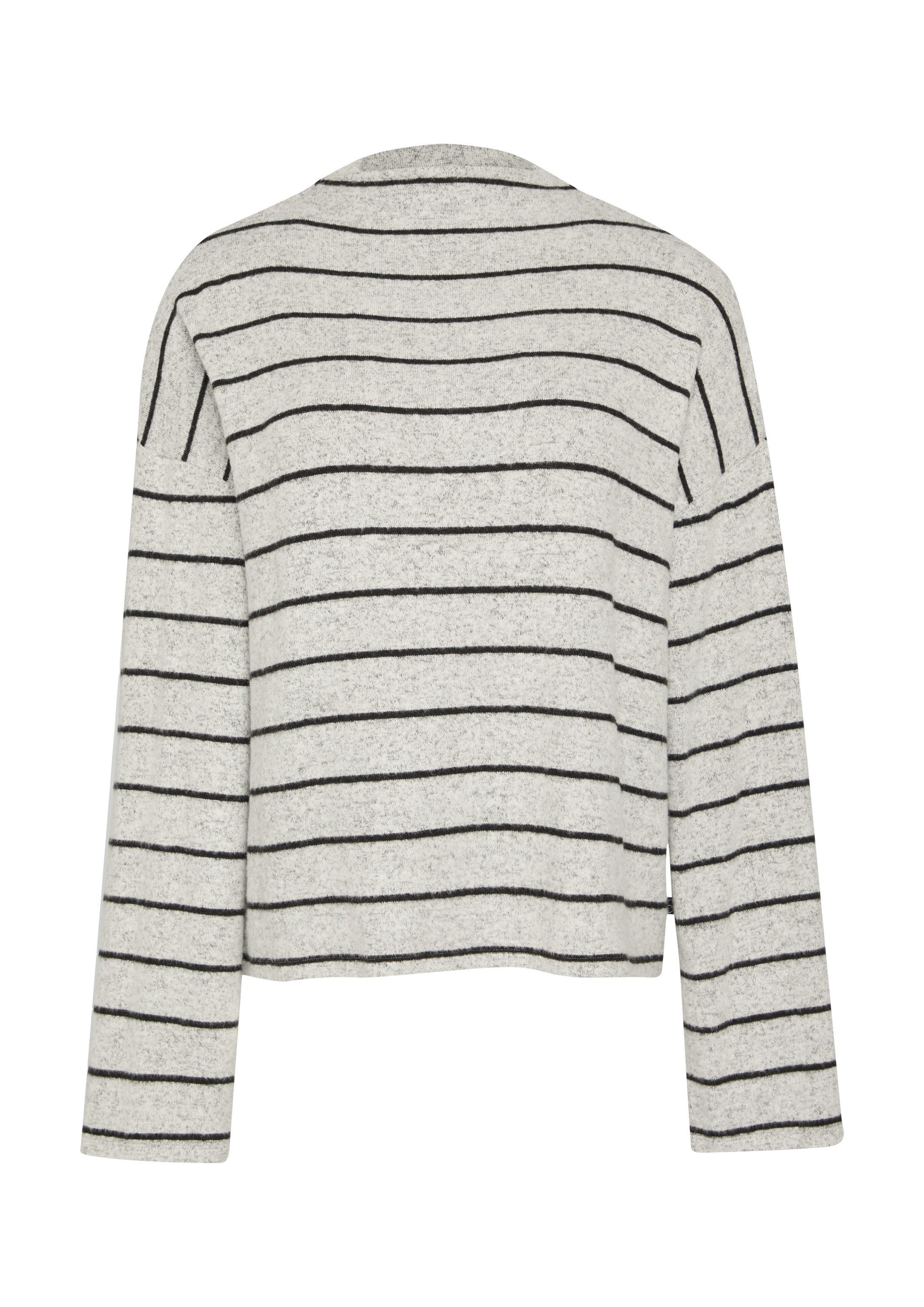 QS Langarmshirt T-Shirt Flauschiges, locker geschnittenes günstig online kaufen