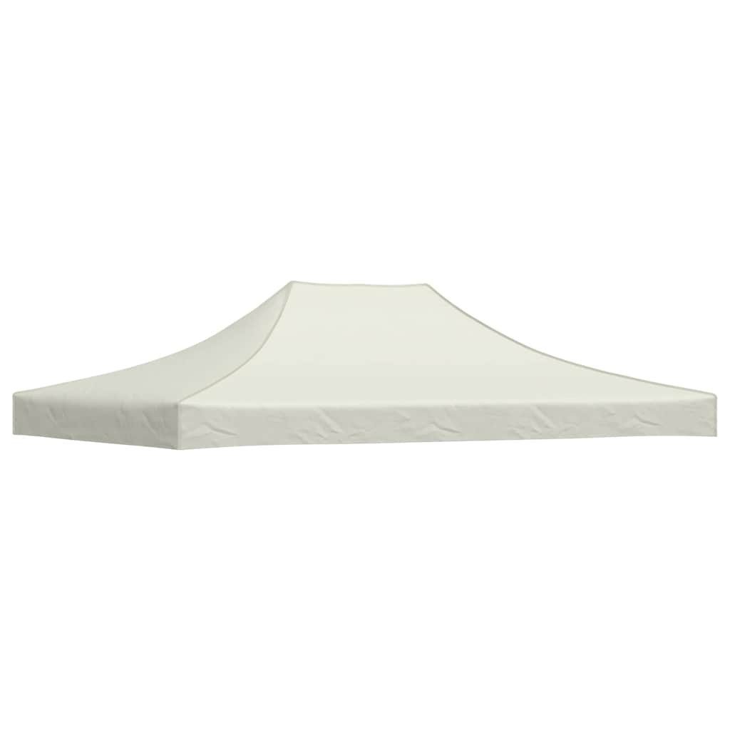 vidaXL Pavillon-Ersatzdach Partyzelt-Dach 4,5x3 m Creme 270 g/m², 430 x 290 cm