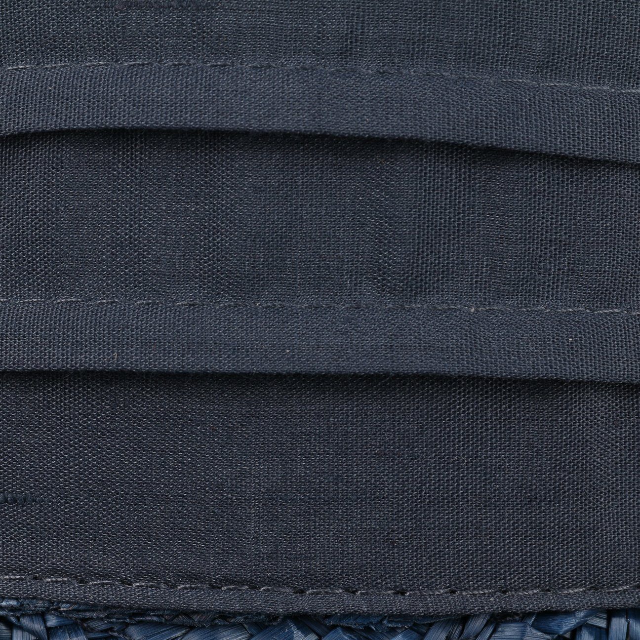 Seeberger Visor (1-St) Strohcap mit dunkelblau Schirm