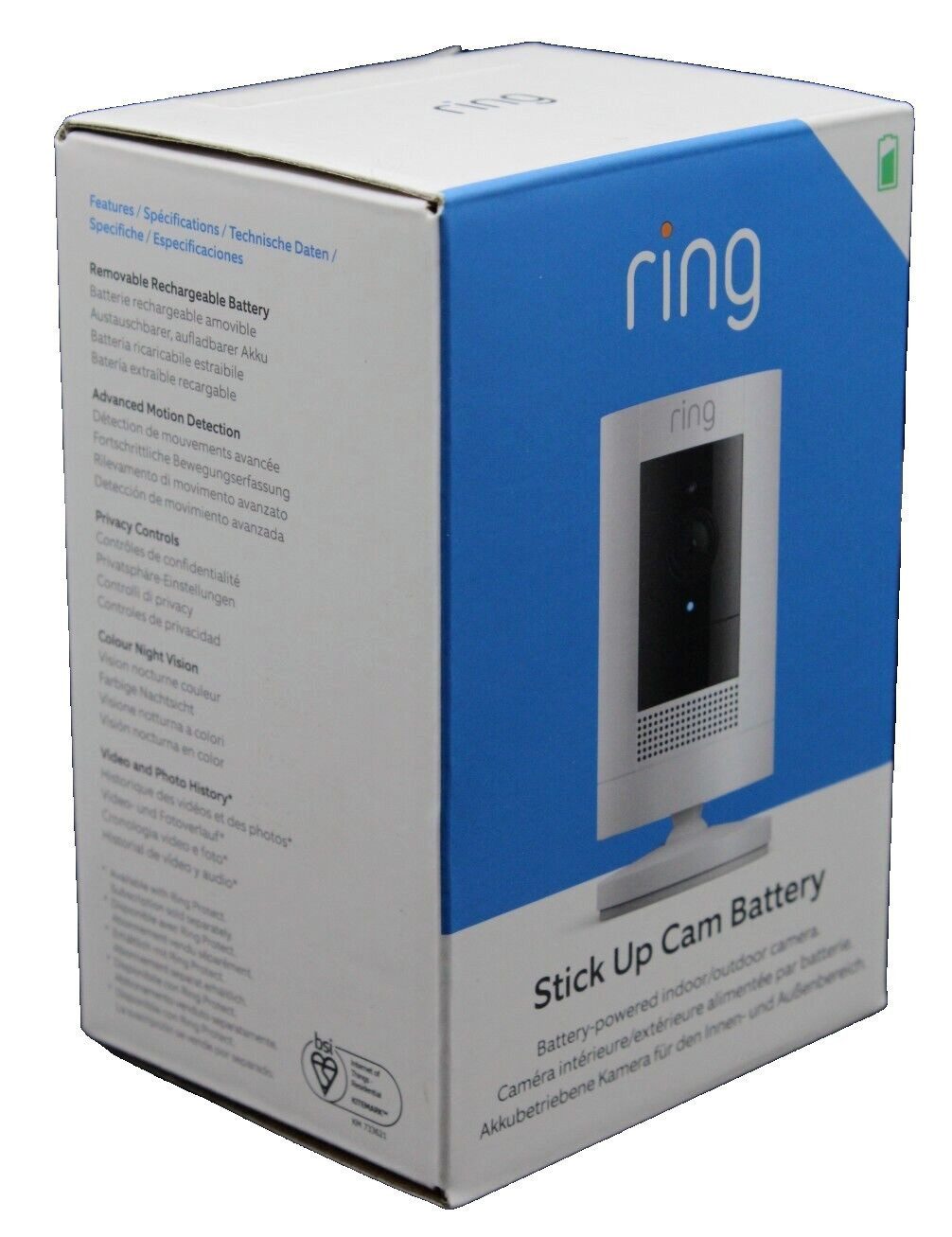 Ring Überwachungskamera Ring Stick Up Cam Battery
