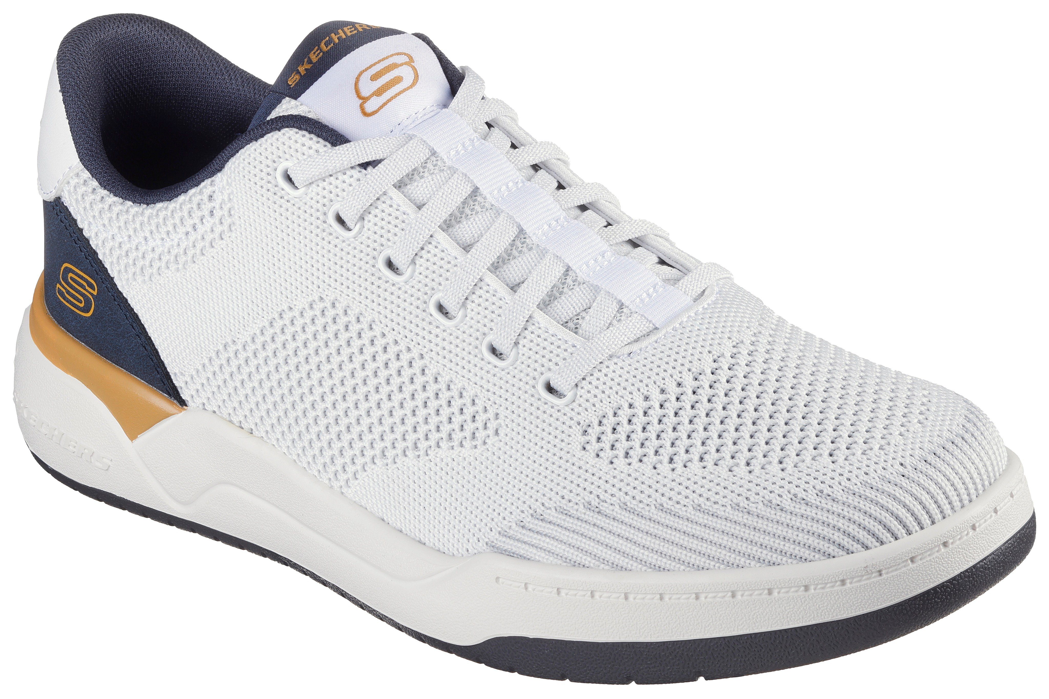 Skechers CORLISS-DORSET Sneaker für Maschinenwäsche geeignet, Freizeitschuh, Halbschuh, Schnürschuh