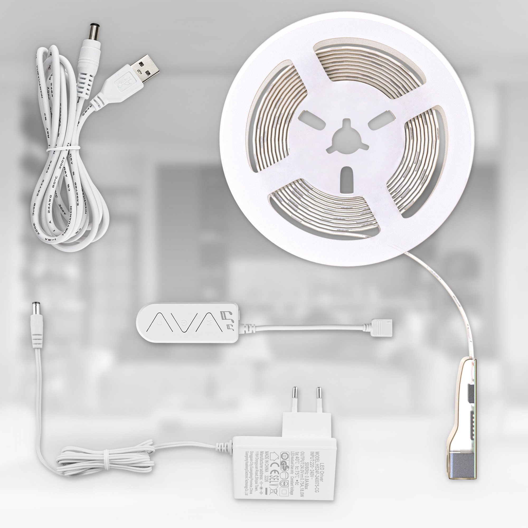 B.K.Licht LED Stripe Wifi RGBIC LED Strip, 5 m, mit App Steuerung, 150-flammig, Lichtleiste, mit Musiksensor, smartes LED Band, Selbstklebend