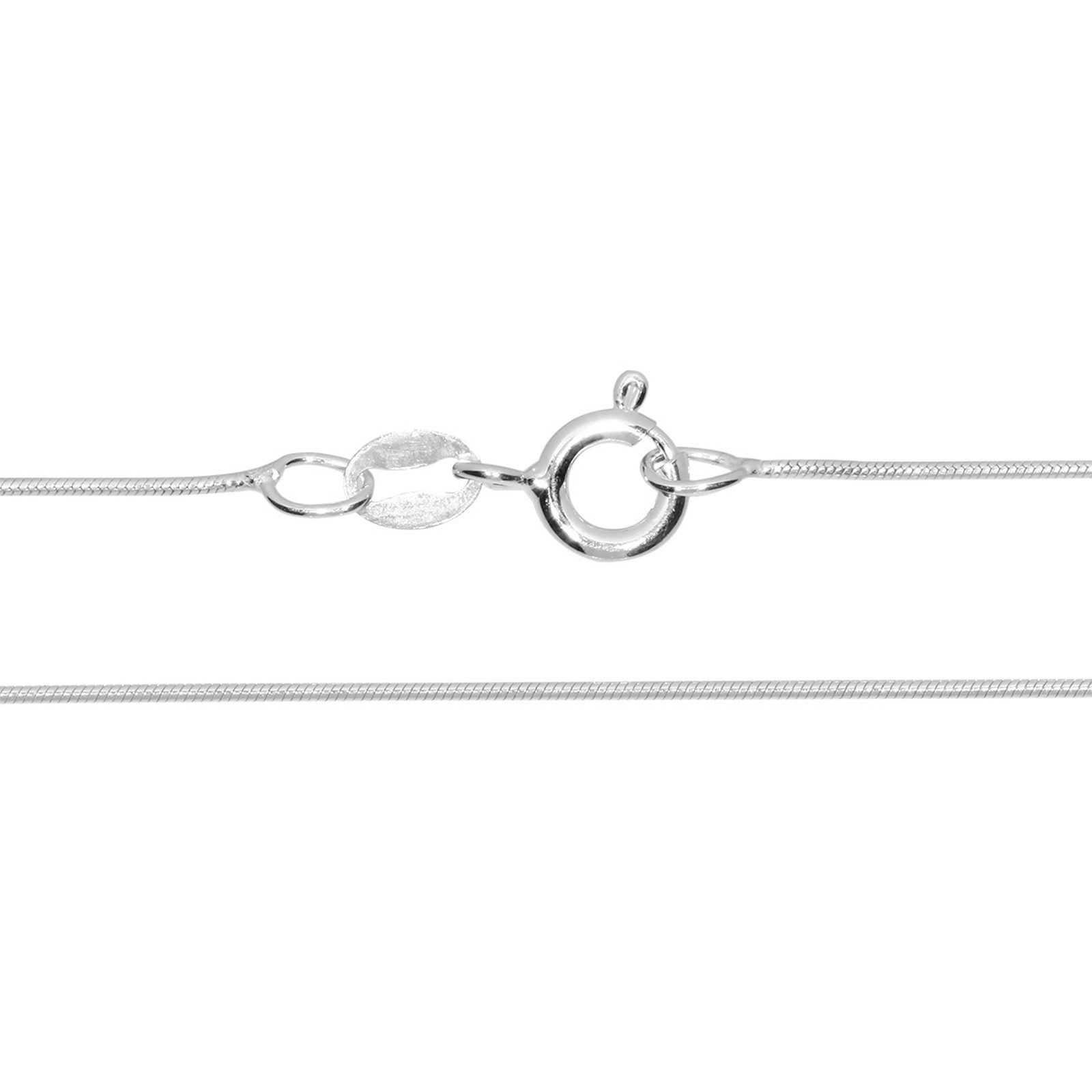 OSTSEE-SCHMUCK Silberkette Ostsee-Schmuck Kette Schlange 0,8 günstig online kaufen