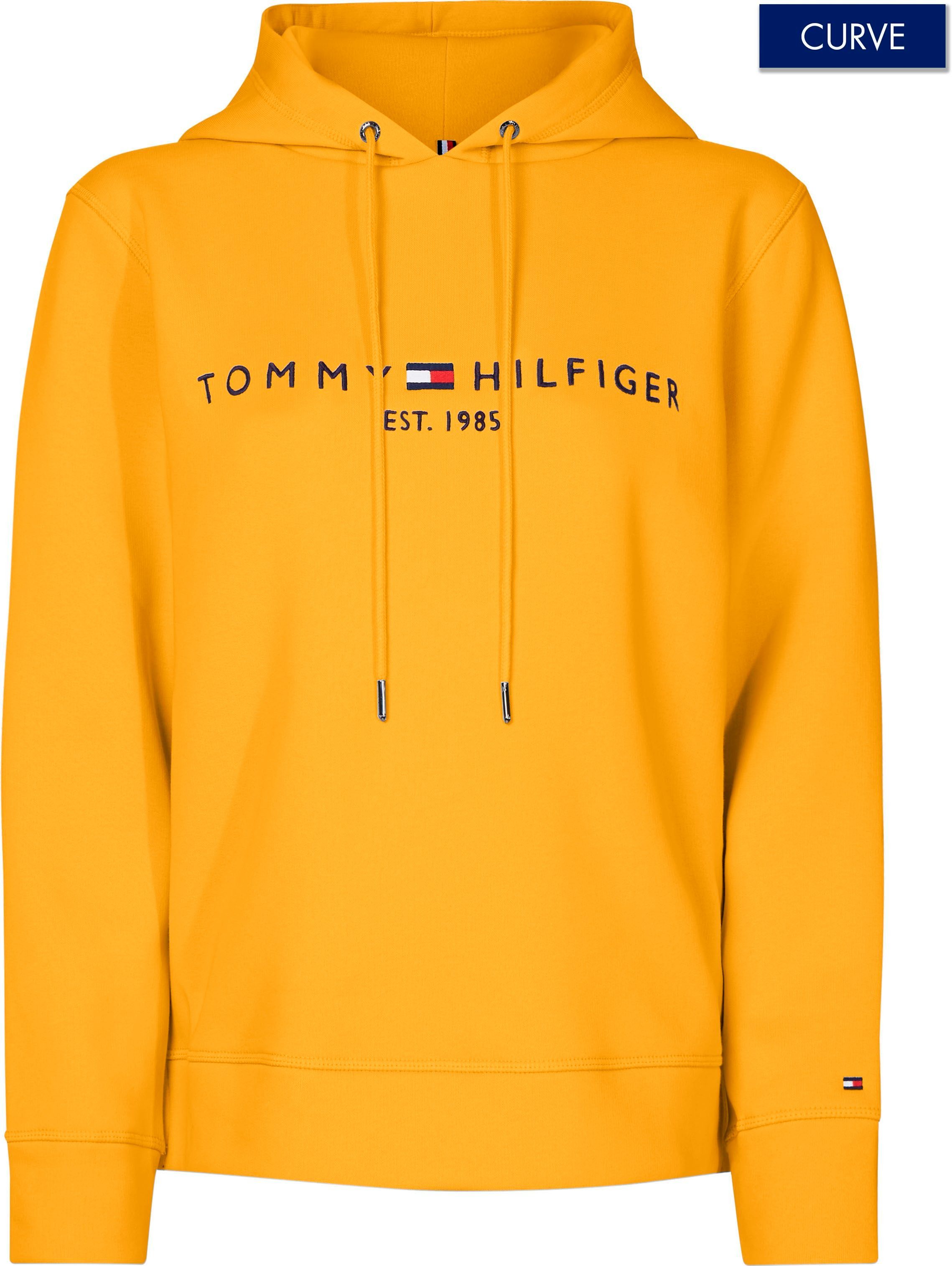 Tommy Hilfiger Curve Kapuzensweatshirt »CRV REGULAR HILFIGER HOODIE LS« mit  gesticktem Tommy Hilfger Logo-Schriftzug