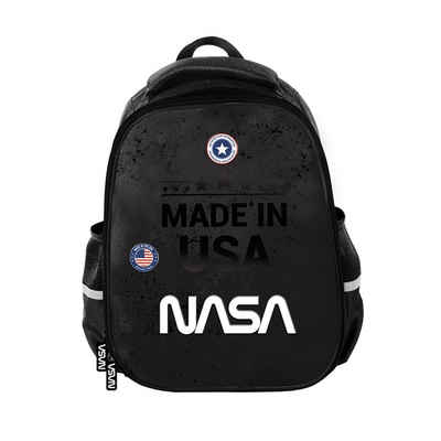 PASO Schulrucksack PP23SA-565, Premium NASA Schulrucksack