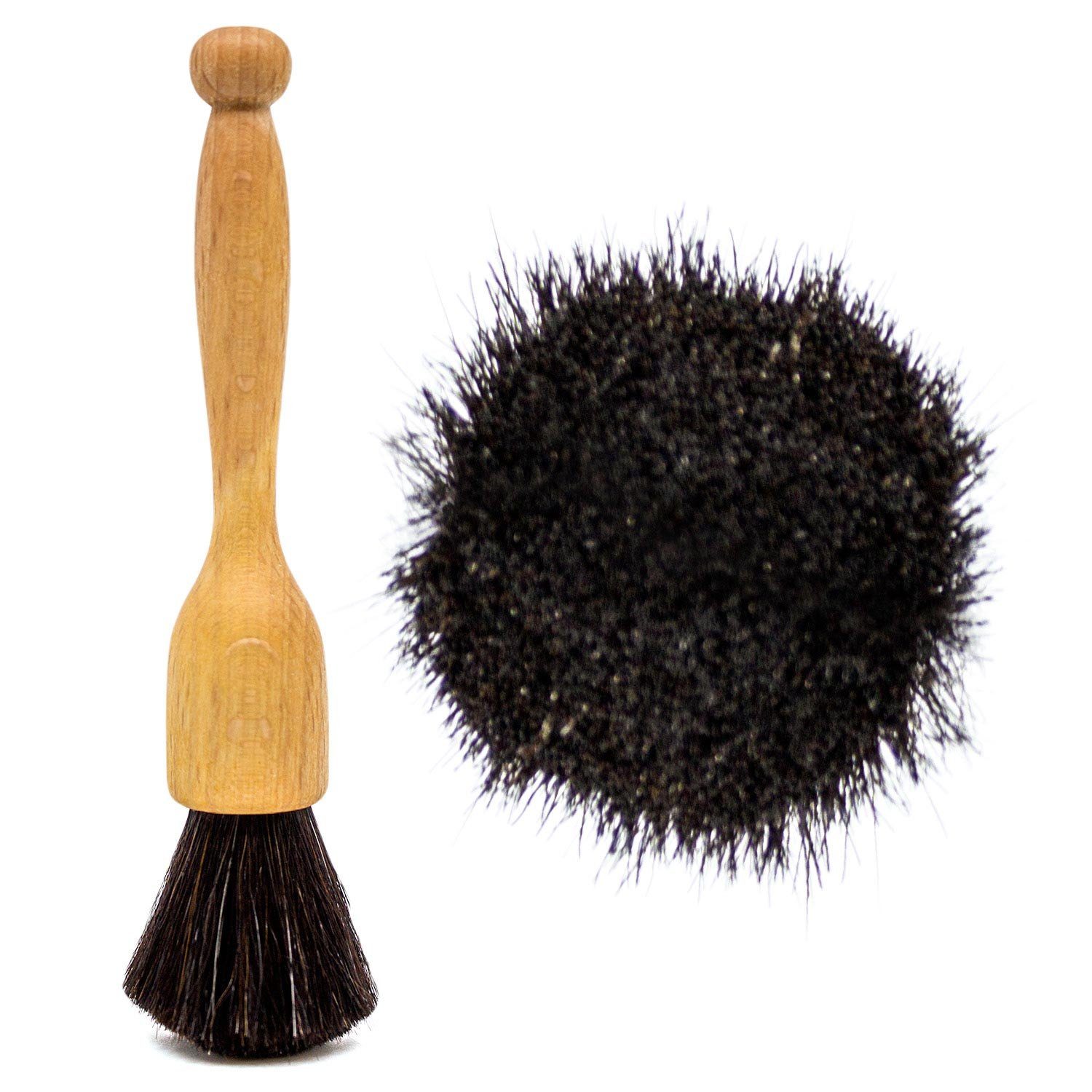 Bürstenhaus Redecker Staubpinsel Ziegenhaar-Staubpinsel 13cm Abstaubpinsel Buchpinsel Reinigungspinsel, Zubehör für Bücher, Eisenbahn, Autorennbahn, Weihnachtsengel, Figuren, Nähmaschinen, Overlock, (1-tlg), Made in Germany