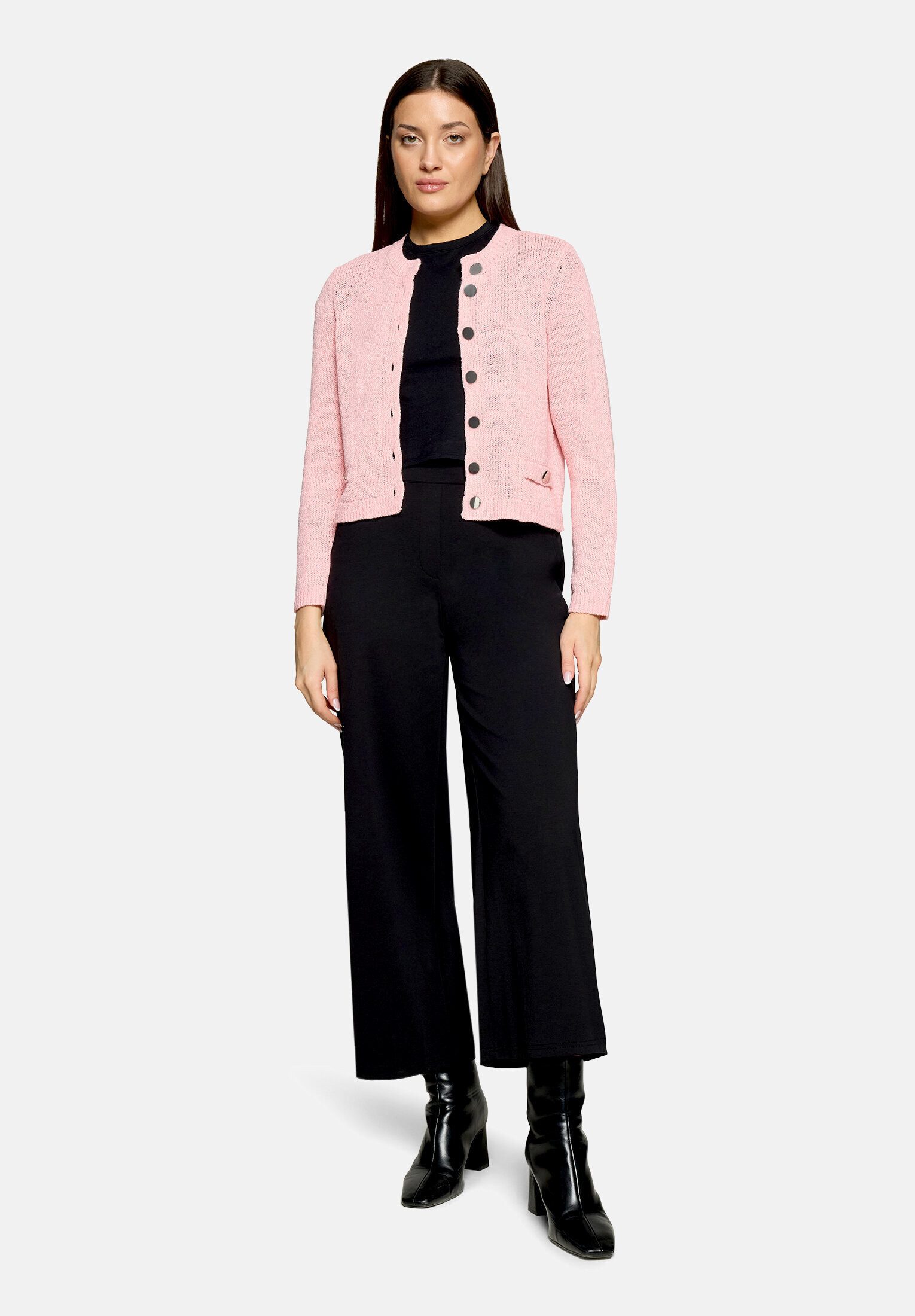 Betty Barclay Strickjacke Damen mit aufgesetzten Taschen (1-tlg)