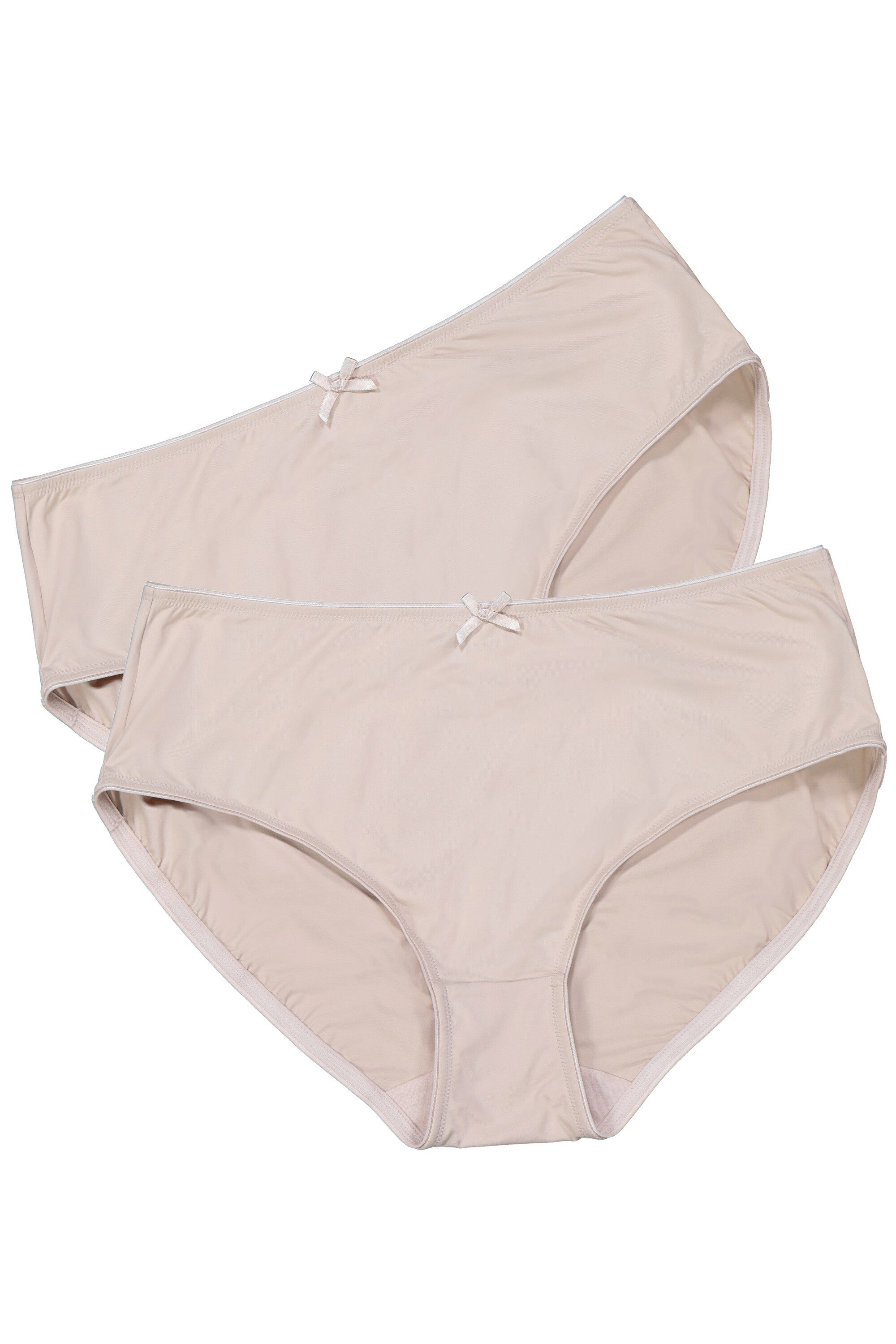 Ulla Popken Slip Midi-Slips 2er-Pack Mikrofaser (2-St) günstig online kaufen