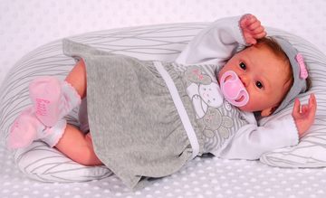 La Bortini Sweatkleid Baby Kleid warm und weich 50 56 62 68 74 80 Erstlingskleid