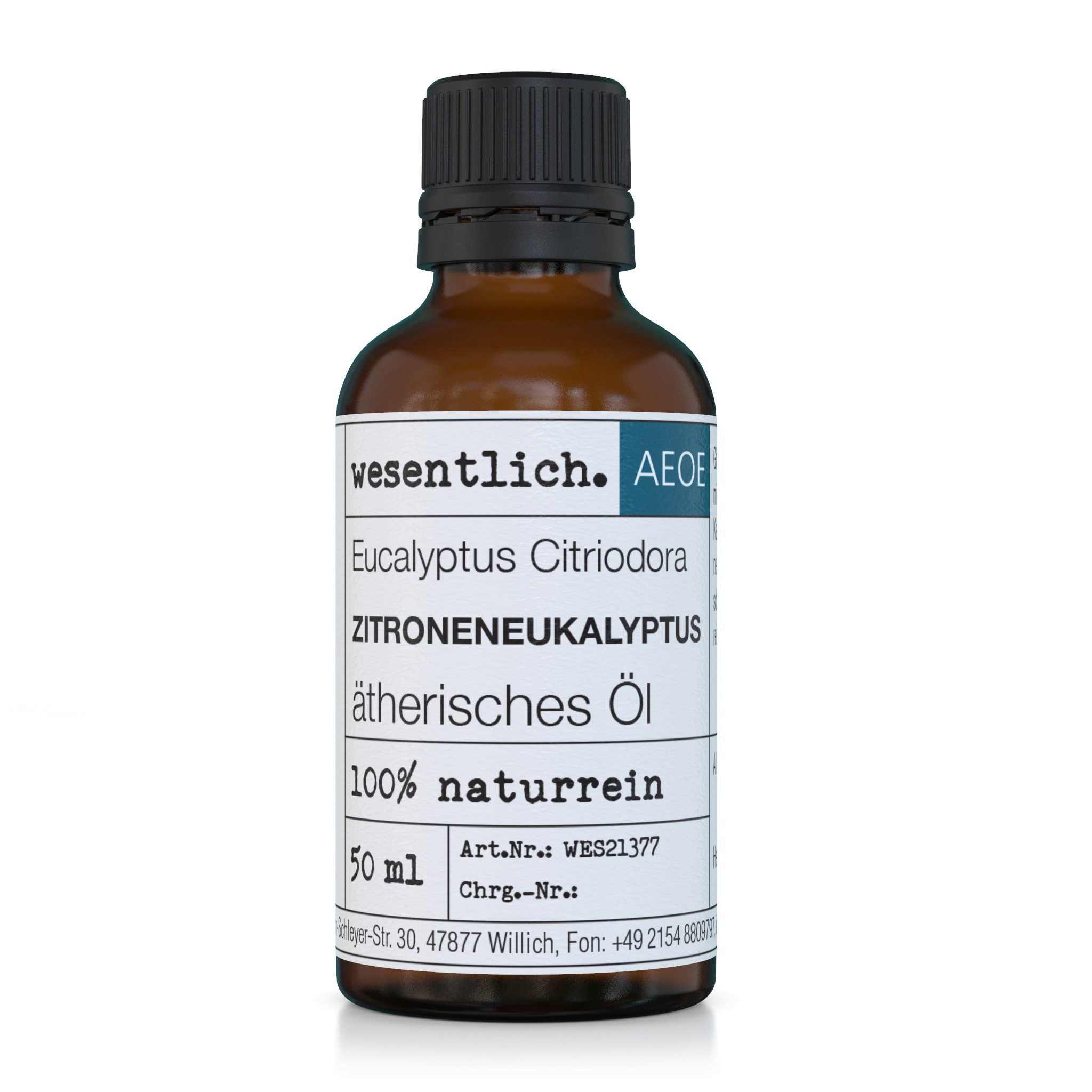 wesentlich. Duftöl Zitroneneukalyptus 50ml