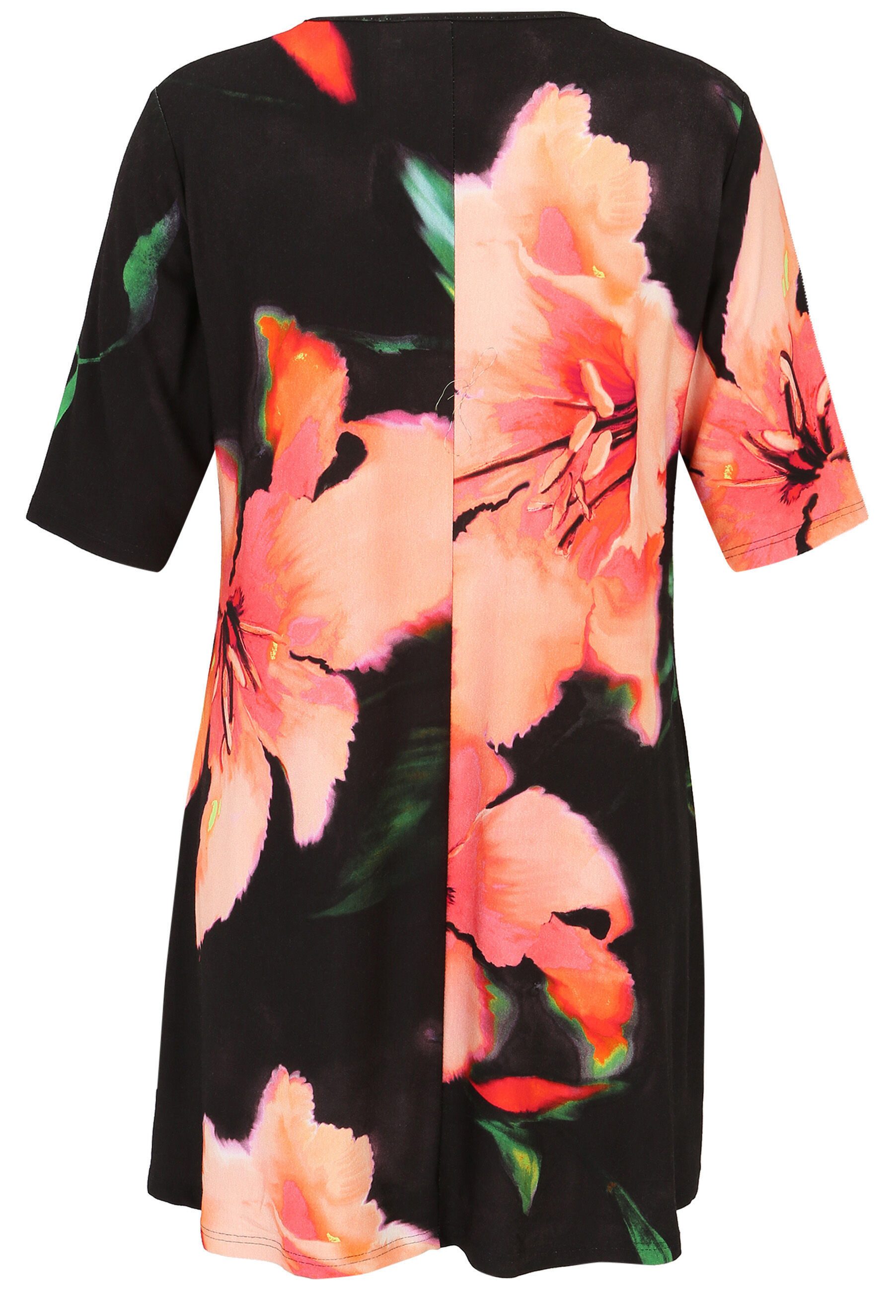 Doris Streich Longshirt (1-tlg) mit Allover-Print günstig online kaufen