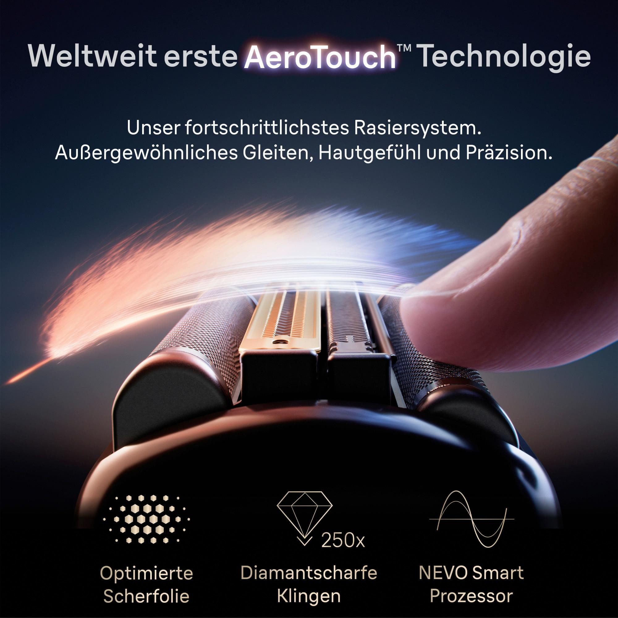 Braun Elektrorasierer NEVO 15010cc, Graphit-Finish, Herrenrasierer, Akku, für präzises Rasieren