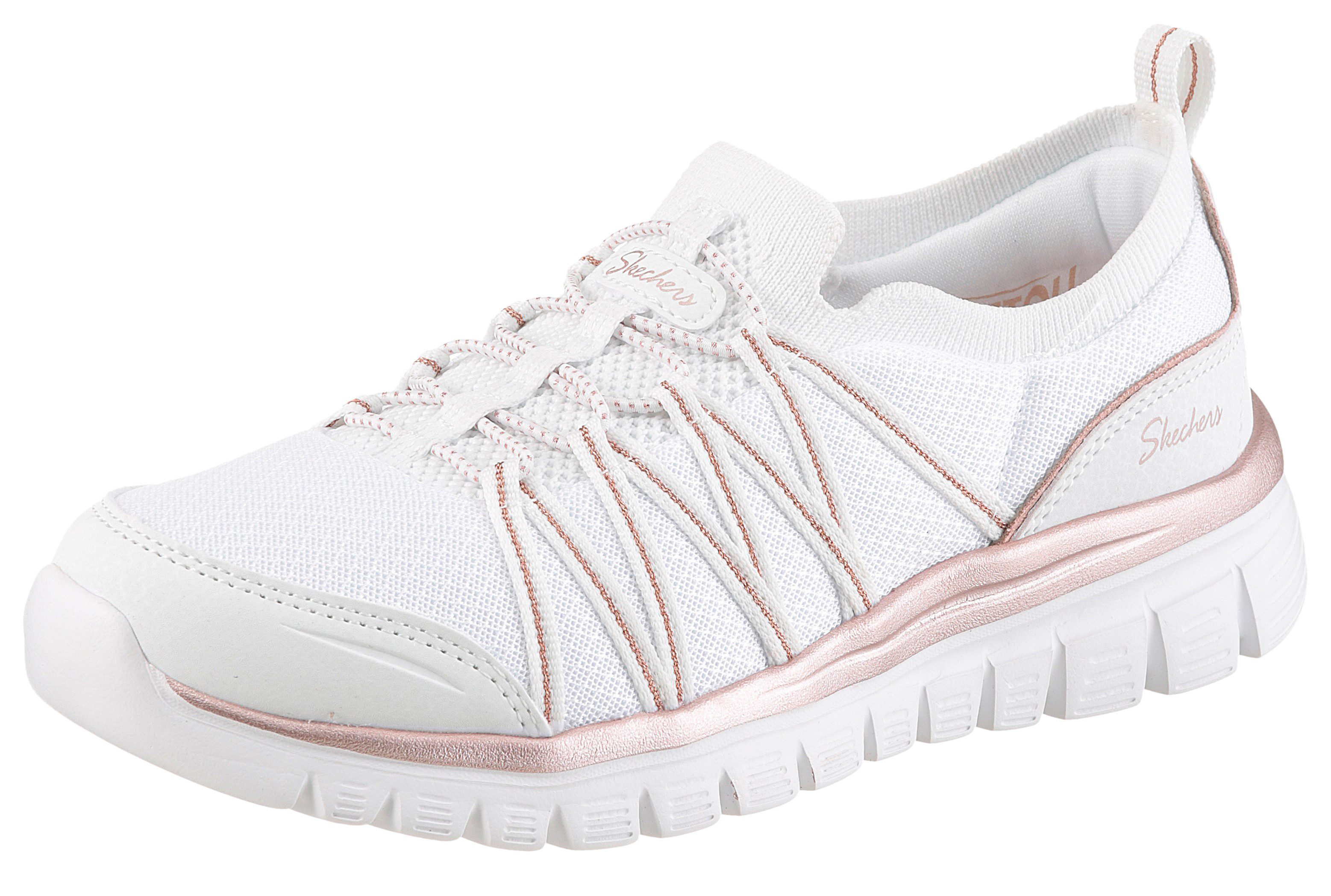 Skechers GRACEFUL-PURECRUSH Slip-On Sneaker Freizeitschuh mit elastischem E günstig online kaufen