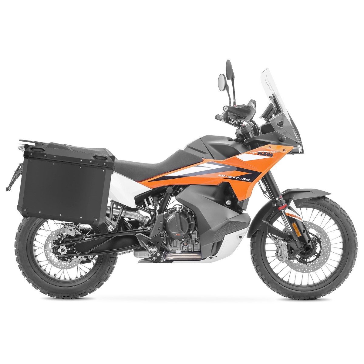 Bagtecs Kofferset Set Alukoffer + Kofferträger passend für KTM 790 / 890 Ad günstig online kaufen