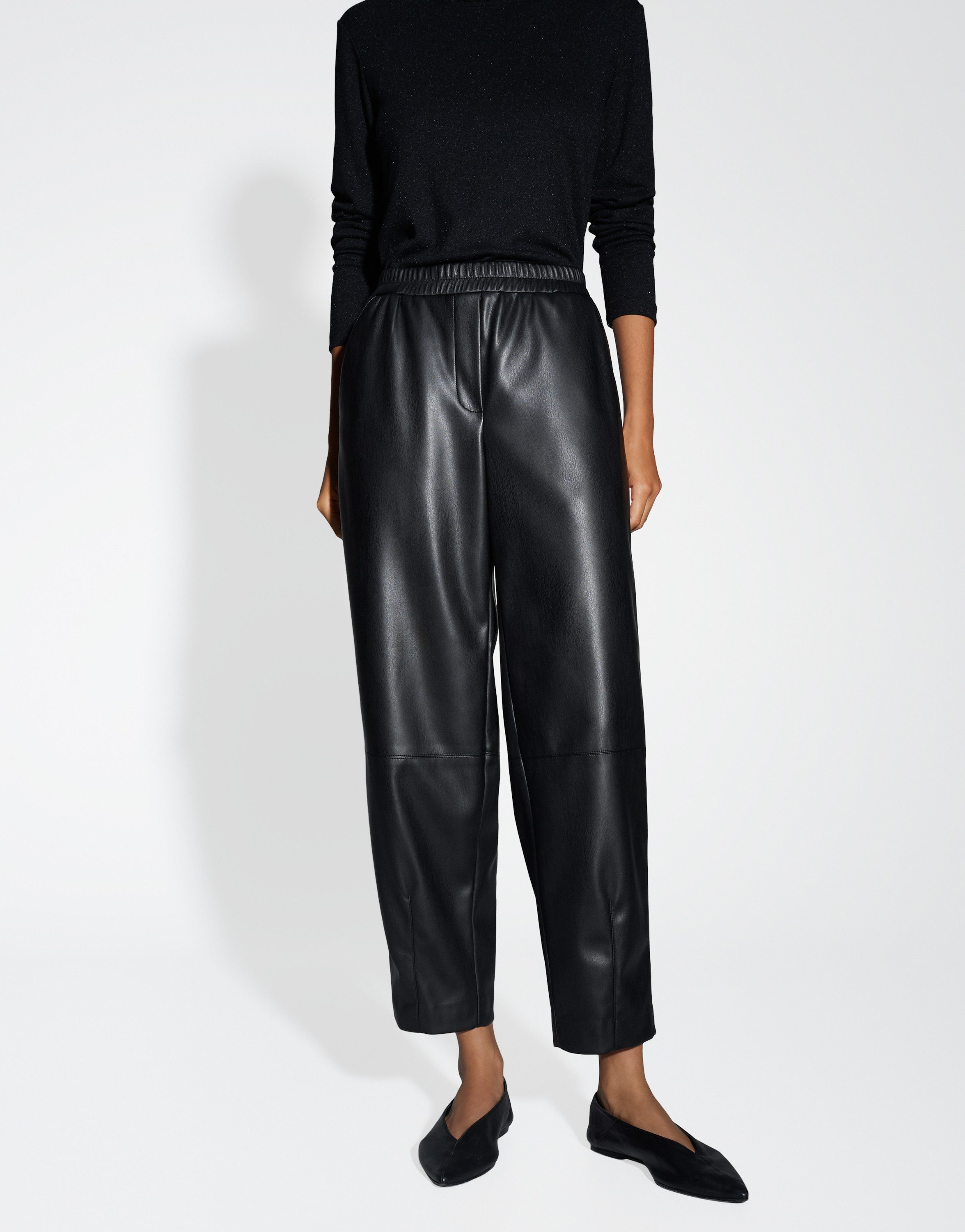 OPUS Lederhose MYHA EDGY Relaxed mit Barrel Leg günstig online kaufen