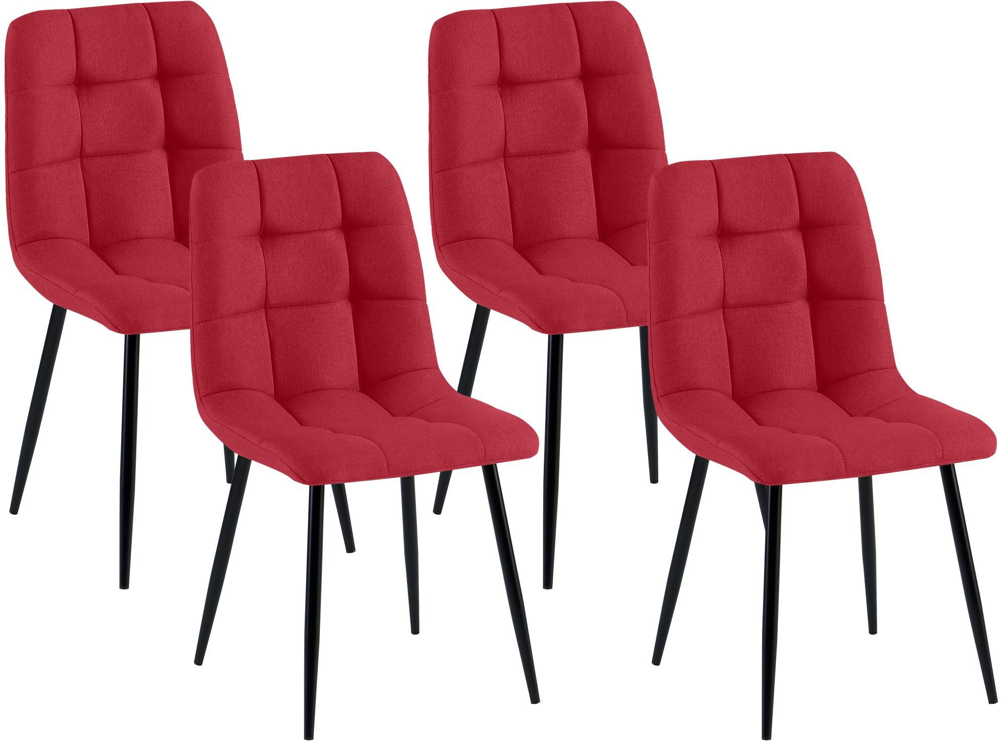 CLP Esszimmerstuhl Antibes Stoff (4er Set, 4 St), mit Stoffbezug, bis 150 kg