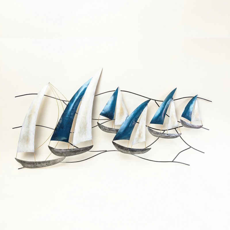 ThoKuToys Wanddekoobjekt »Wanddeko - Segelboot Emden« (Packung)
