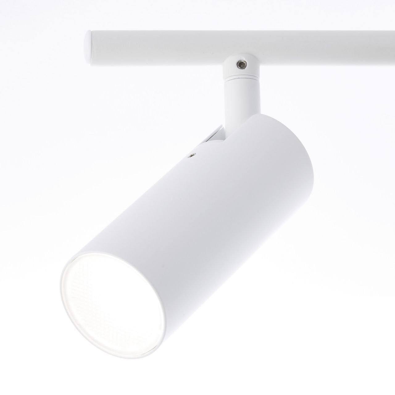 4flg weiß Lampe matt 4x 4.5W Spotrohr Soeren, 4000K, (41 integriert, Brilliant LED LED Deckenleuchte Soeren