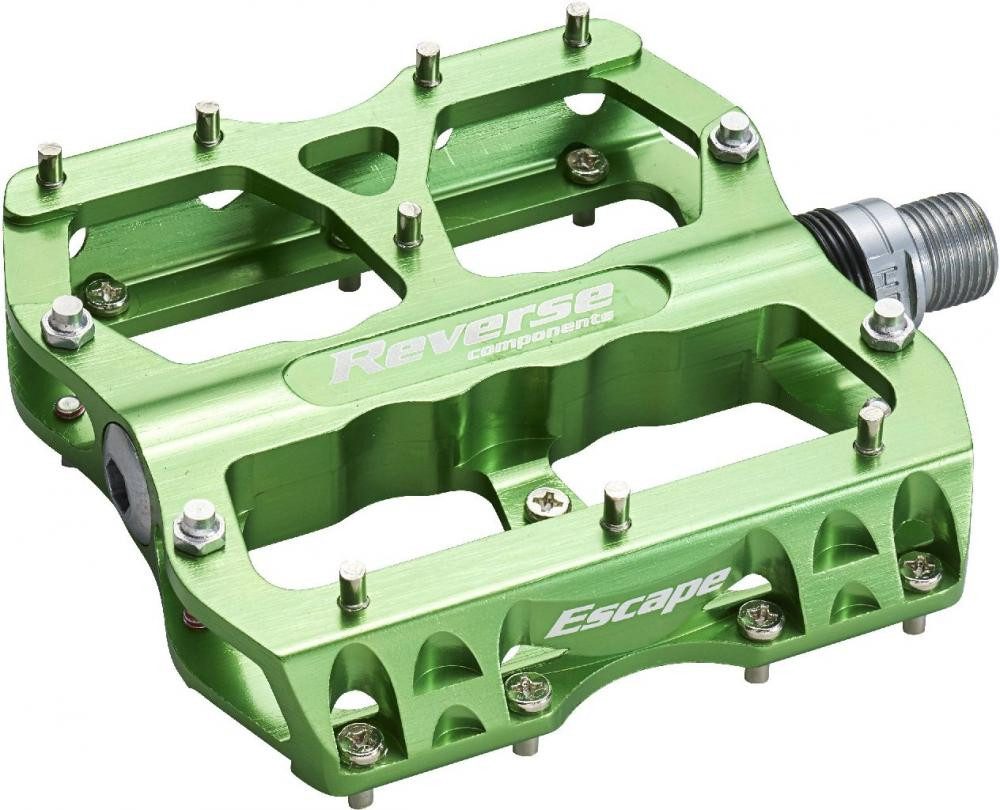 Reverse Plattformpedale Reverse Pedal MTB Escape AL6061 Light-Grün