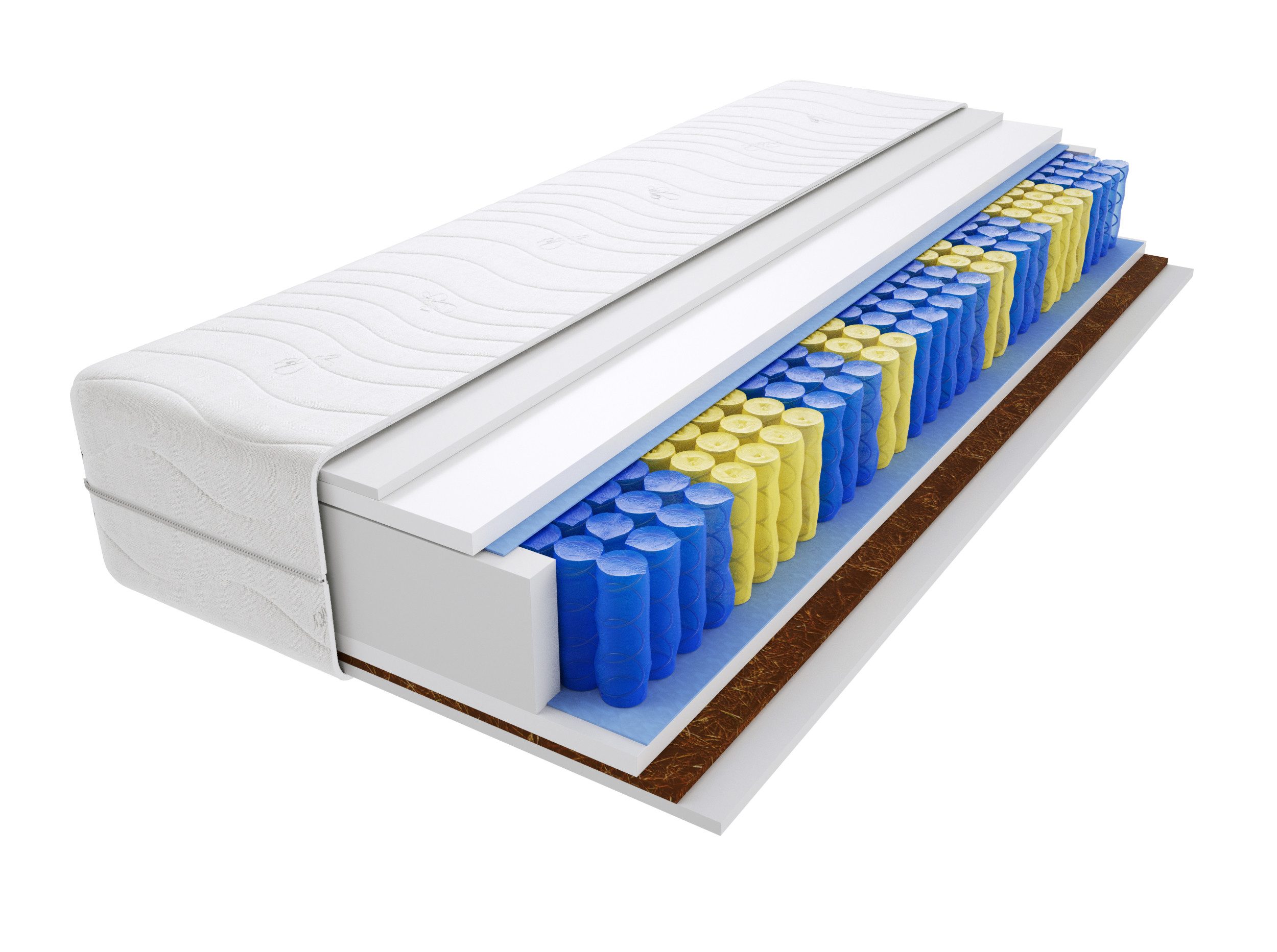 Taschenfederkernmatratze Matratzen, Taschenmatratzen Sole Max 60x190 cm - viele Größen, Godre, 23 cm hoch