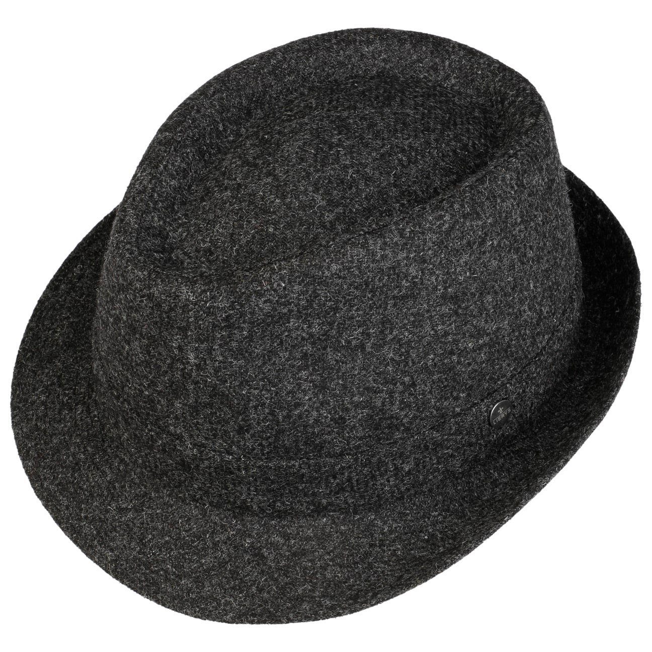 Lierys Trilby (1-St) Wolltrilby mit Made anthrazit Futter, in Italy