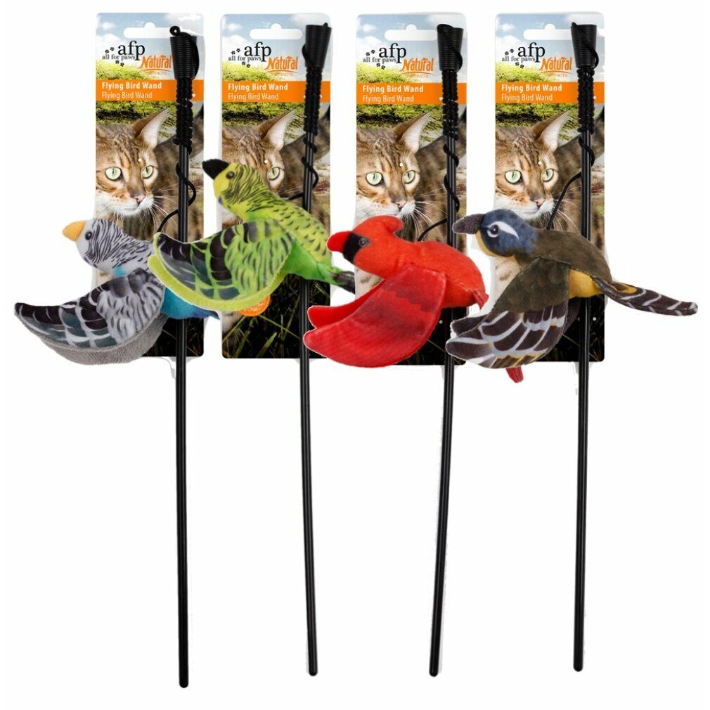 Tierkuscheltier AFP Naturel Flying Bird Wand assorted