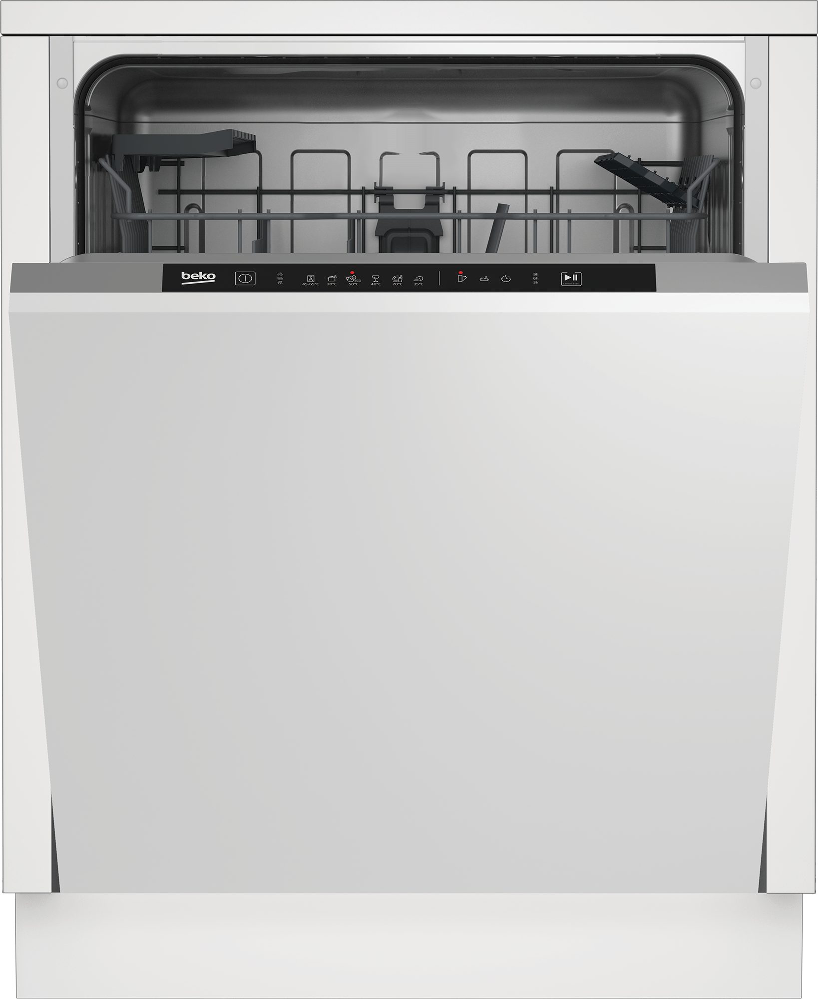 BEKO vollintegrierbarer Geschirrspüler BDIN16440, 14 Maßgedecke, TrayWash – Intensivreinigung für 3 Backbleche in einem Durchgang – Bild 2 von 5