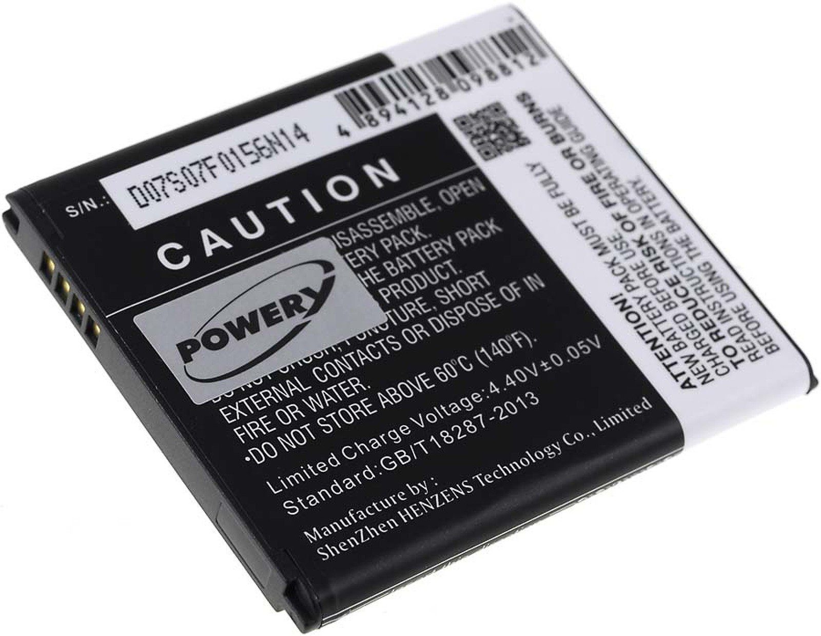 Powery Akku für Samsung SM-J100H Smartphone-Akku 1850 mAh (3.85 V)