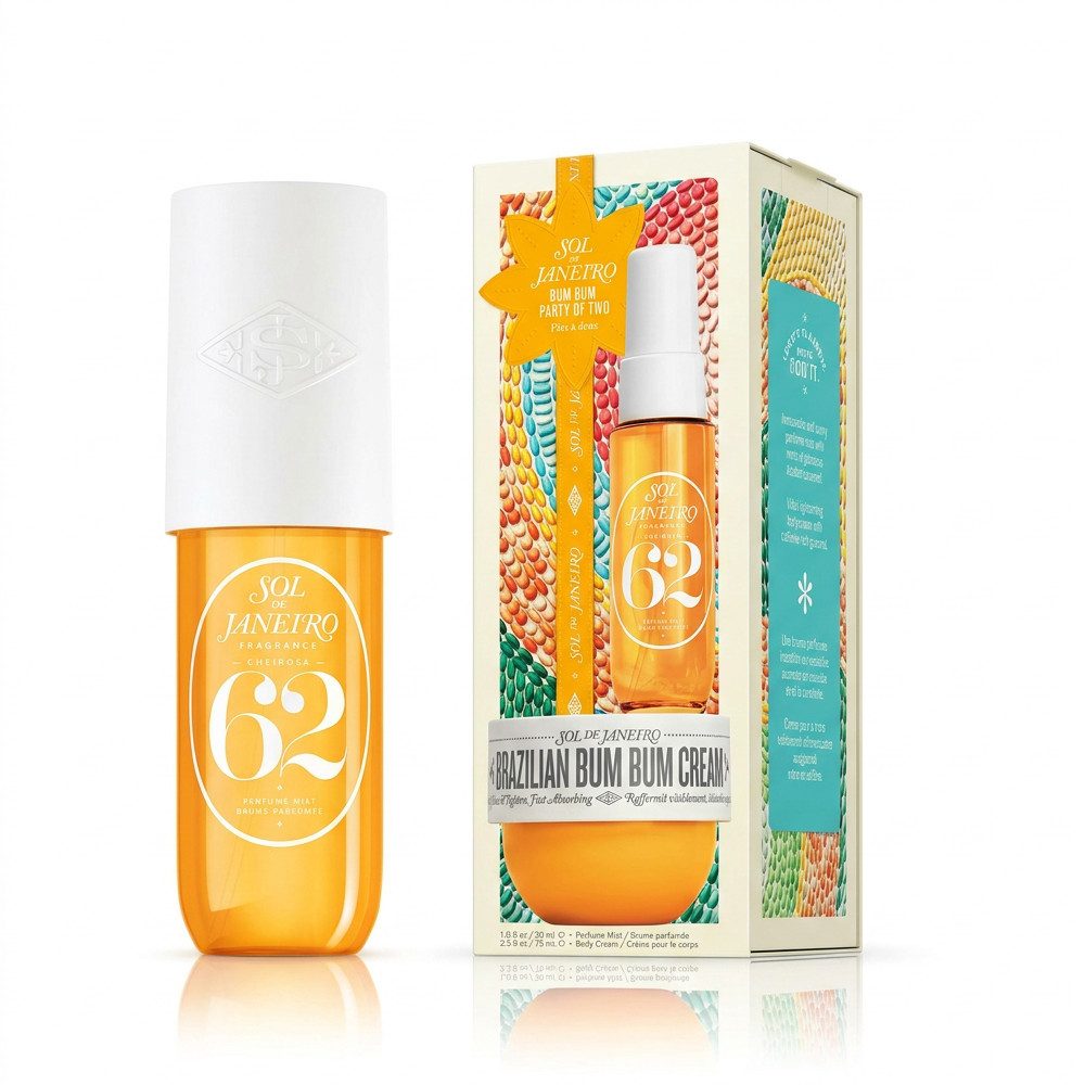 Sol de Janeiro Körperspray Sol de Janeiro Cheirosa 62 Body Mist und Bum Bum Pflege Set, Komplettes Cheirosa 62 Duft und Pflege Ritual