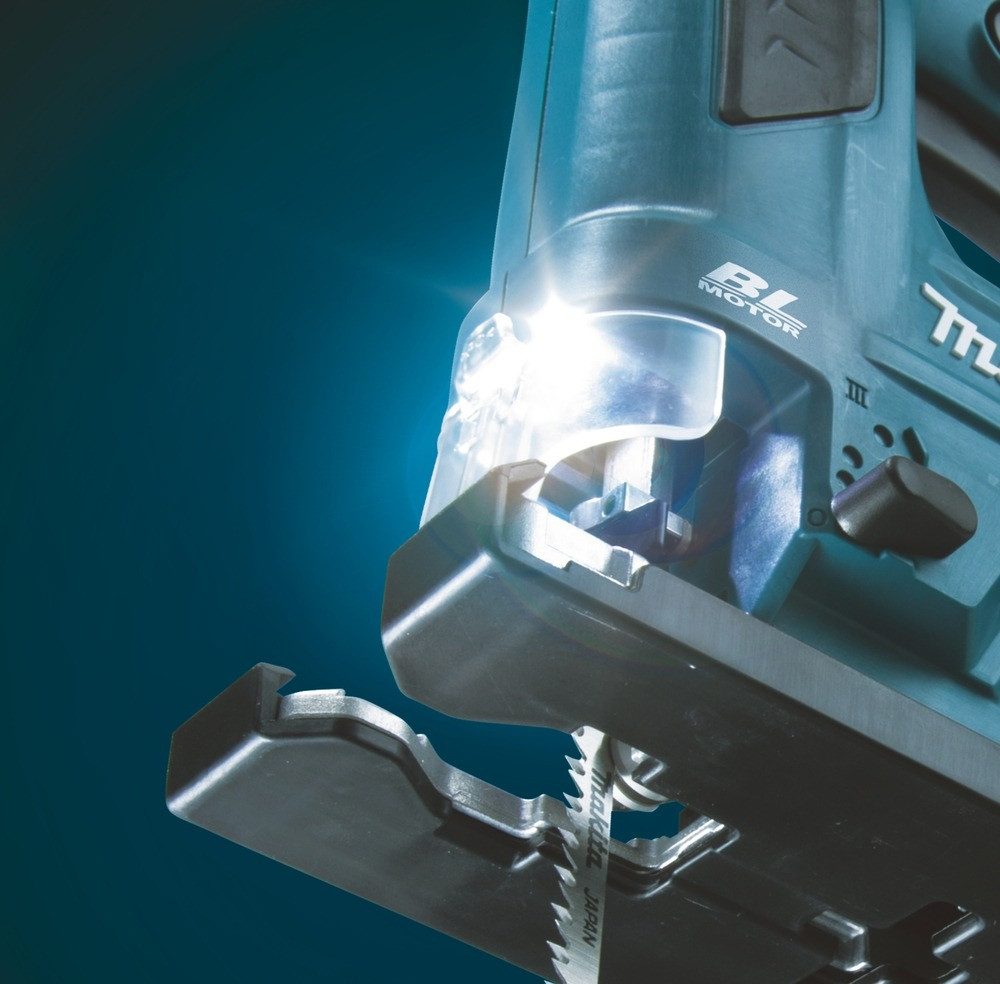 Makita Akku-Stichsäge, Pendelhubstichsäge 12V, JV102DSMJ, 90 mm, 2 x 4 Ah Li-Ion in MAKPAC 1