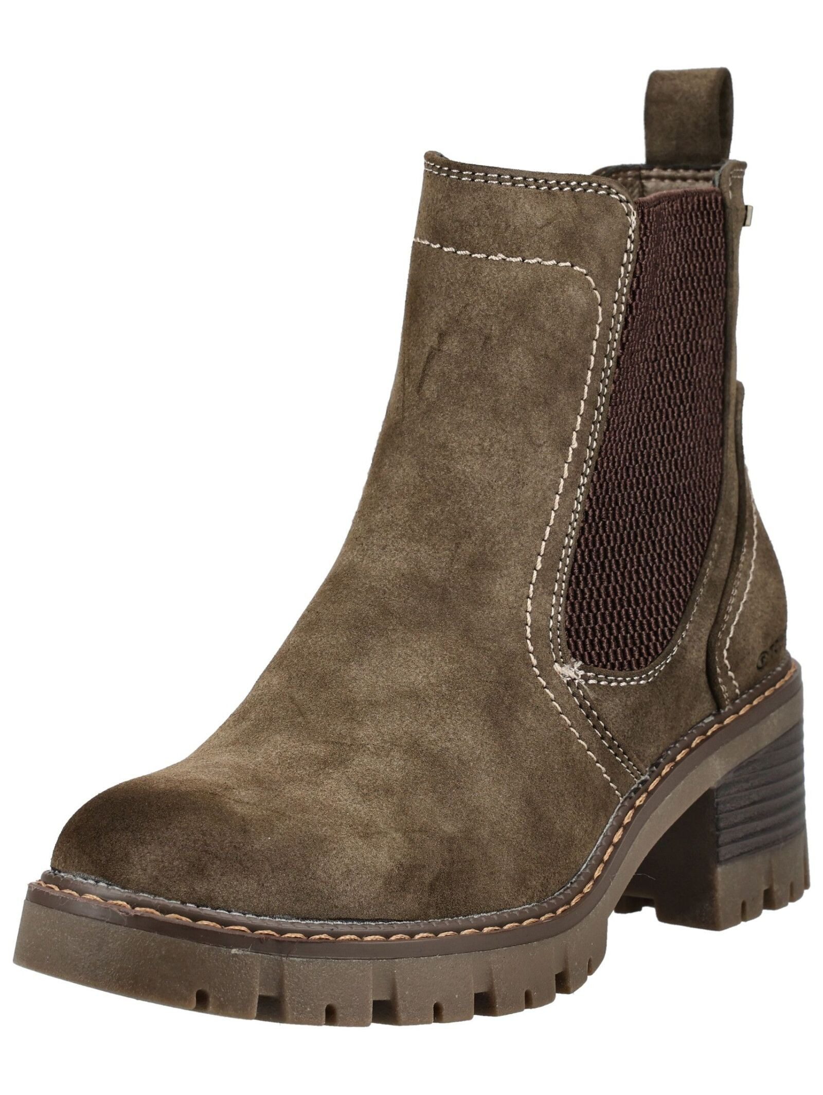 TOM TAILOR Stiefelette Lederimitat/Textil . Stiefelette