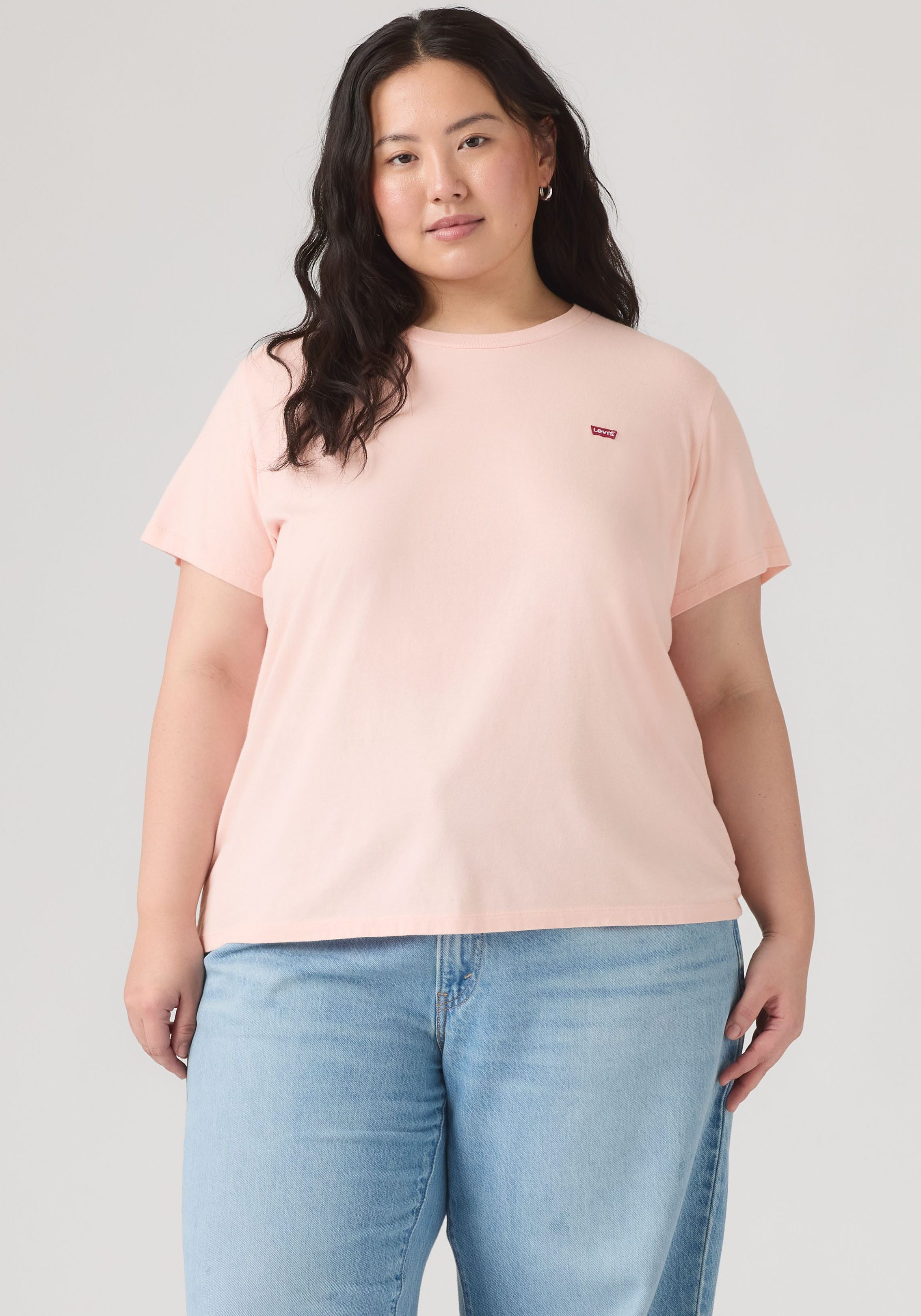 Levi's® Plus T-Shirt THE PERFECT TEE Figur umspielend