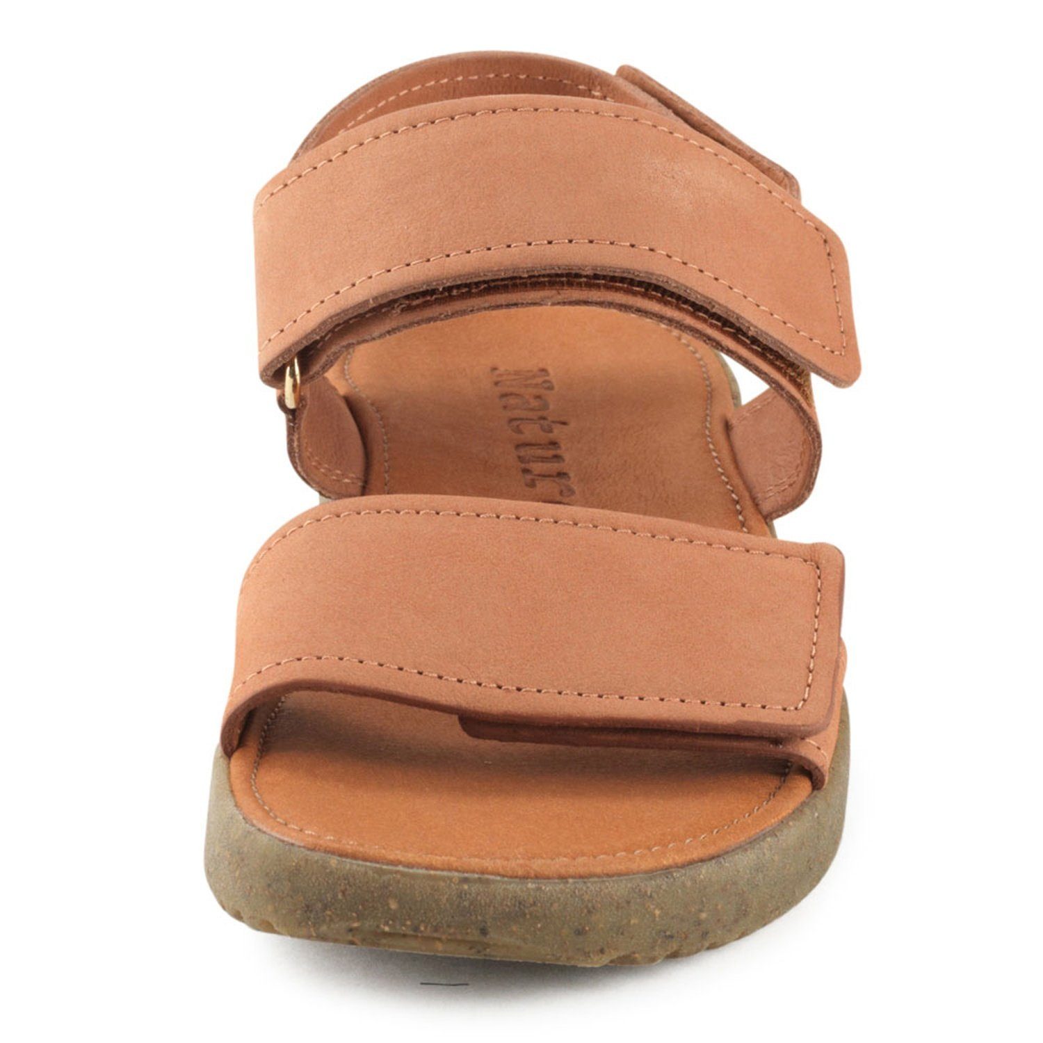 Leder Sandale Schnalle: Korkresten Nature Obermaterial: Footwear Sohle: Metall / / blush Leder / Karen mit Innensohle: Naturkautschuk