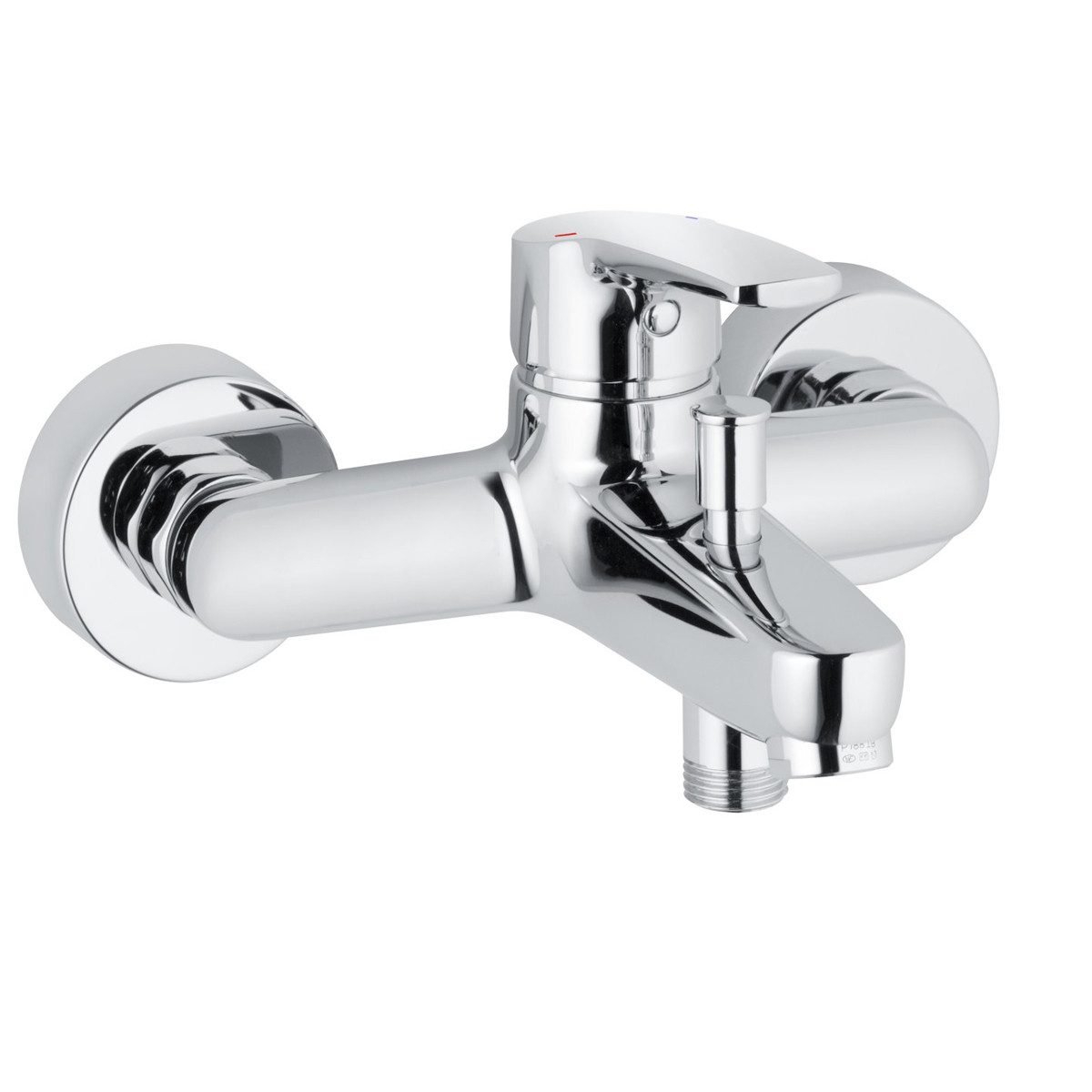 heinrichschulte Duscharmatur Wannenarmatur alpha_100, ohne Garnitur