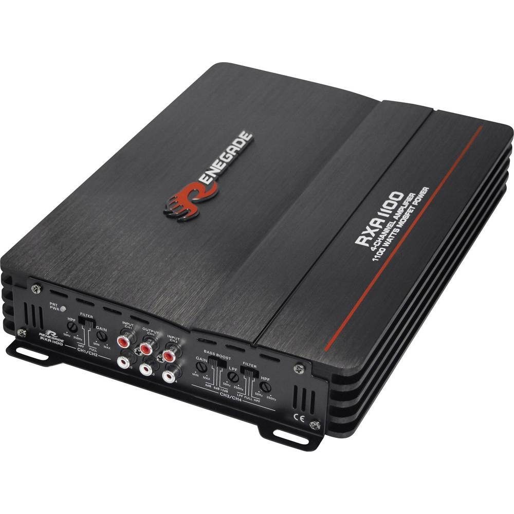 Renegade Class A/B Analog 4-Kanal Verstärker Auto-Subwoofer