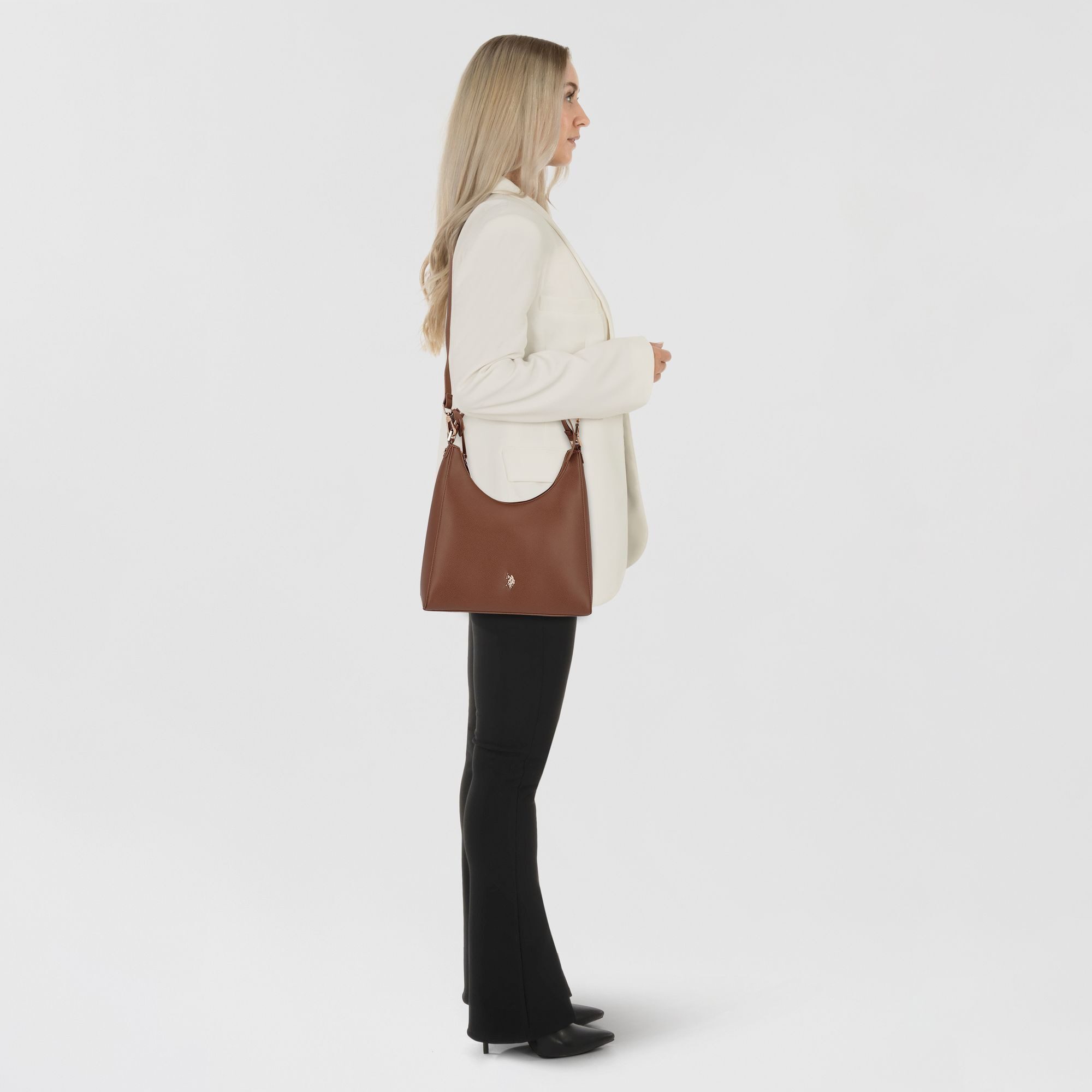 U.S. Polo Assn. Schultertasche Jones, Polyurethan günstig online kaufen