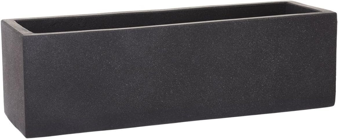 VIVANNO Balkonkasten Beton FLOBO Kasten - Anthrazit Matt (1 St), 60x18x18 cm